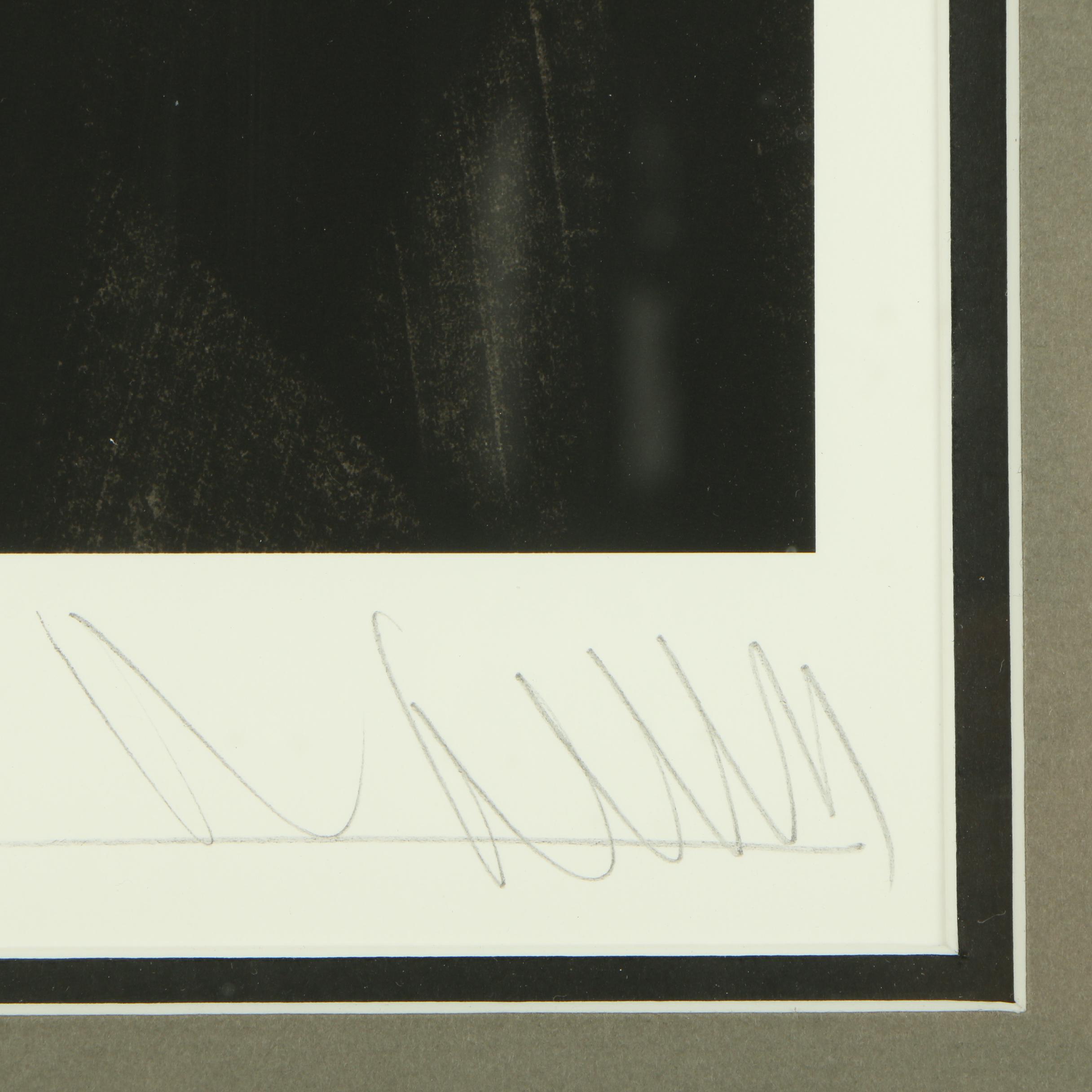 Digital Photograph After Norman Seeff "Ray Charles, Los Angeles, 1985"