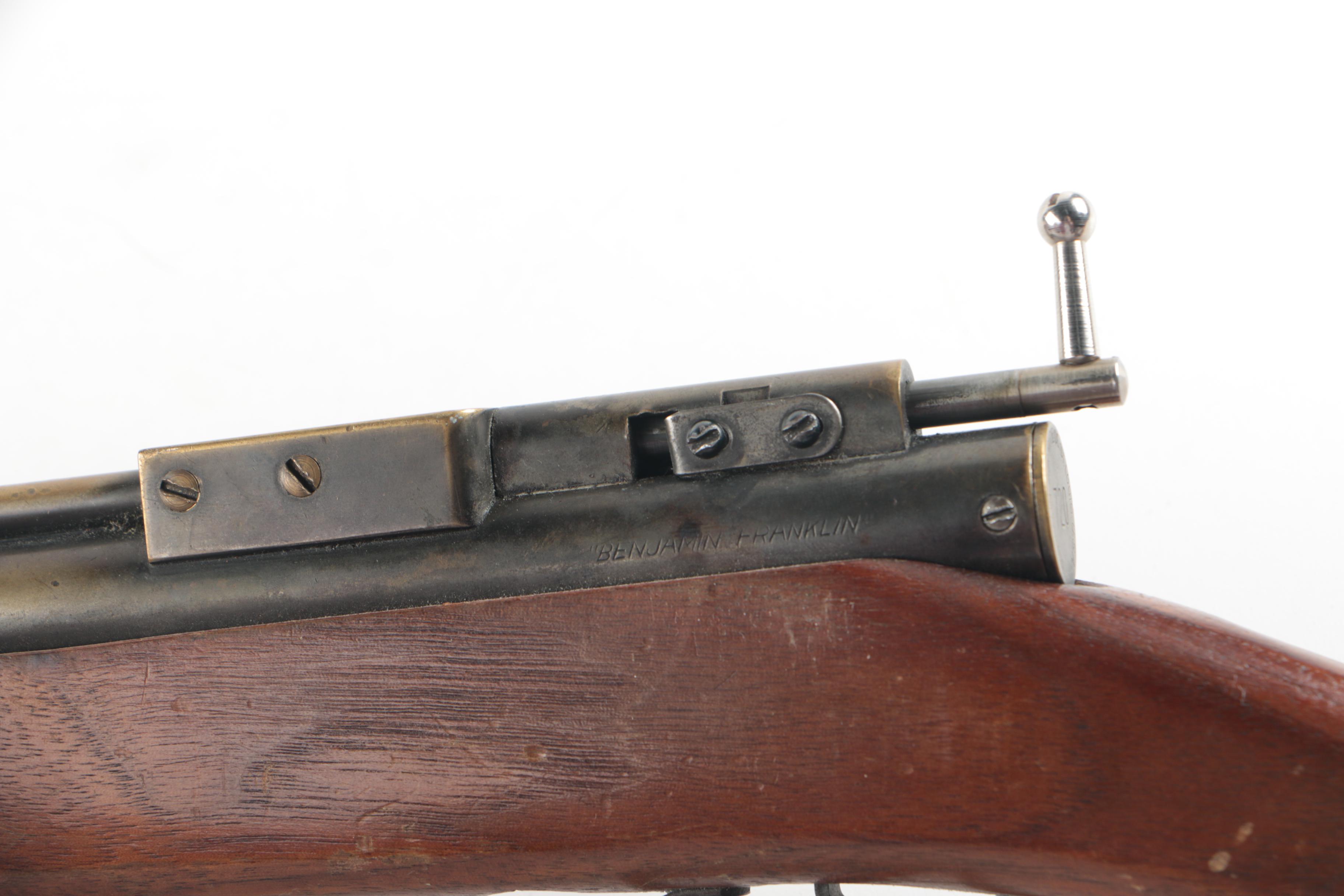 Vintage Benjamin Franklin Bolt Action Pump BB Gun
