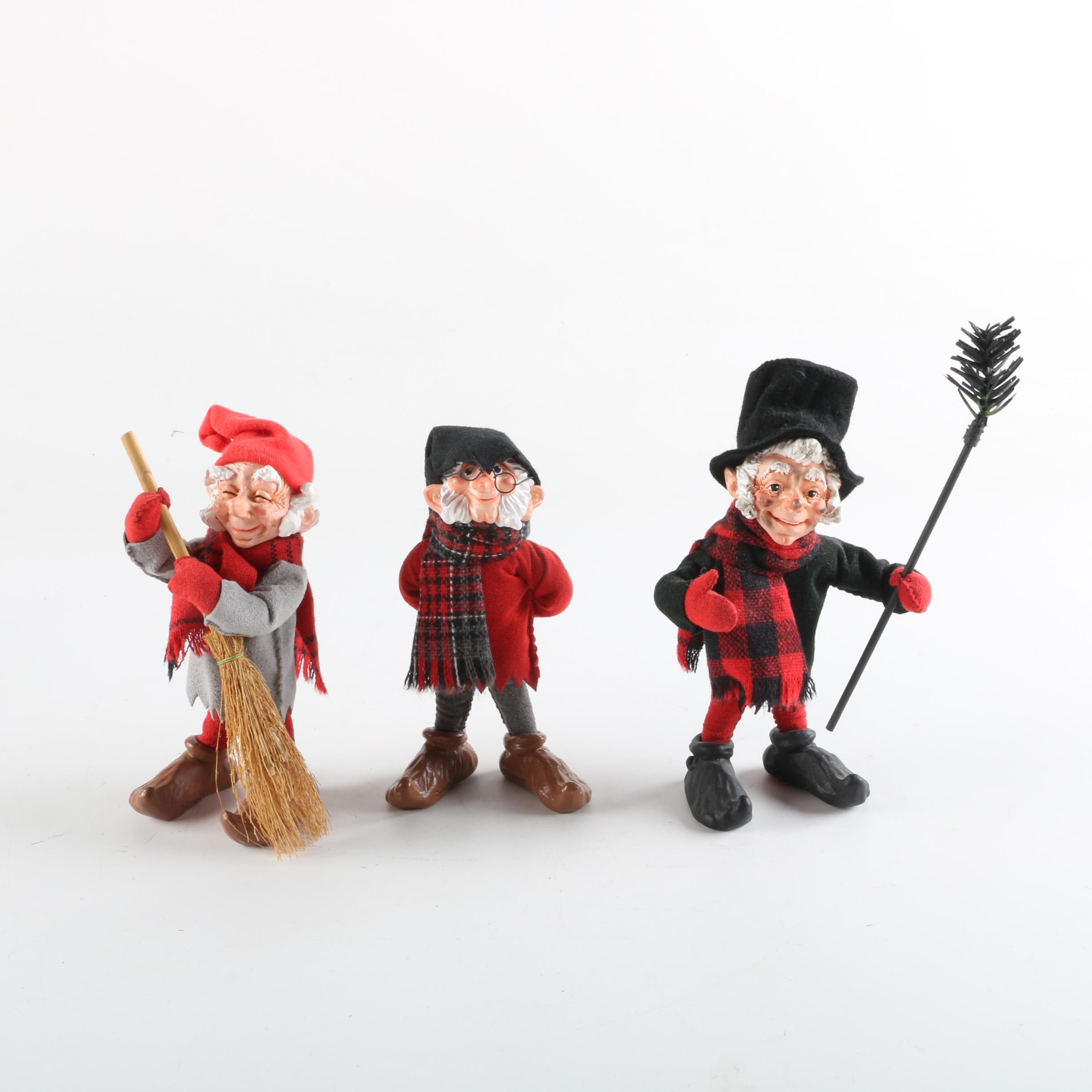 Simpich Handmade Elf Figurines Including "Wisp", "Douf" and "Smudge"