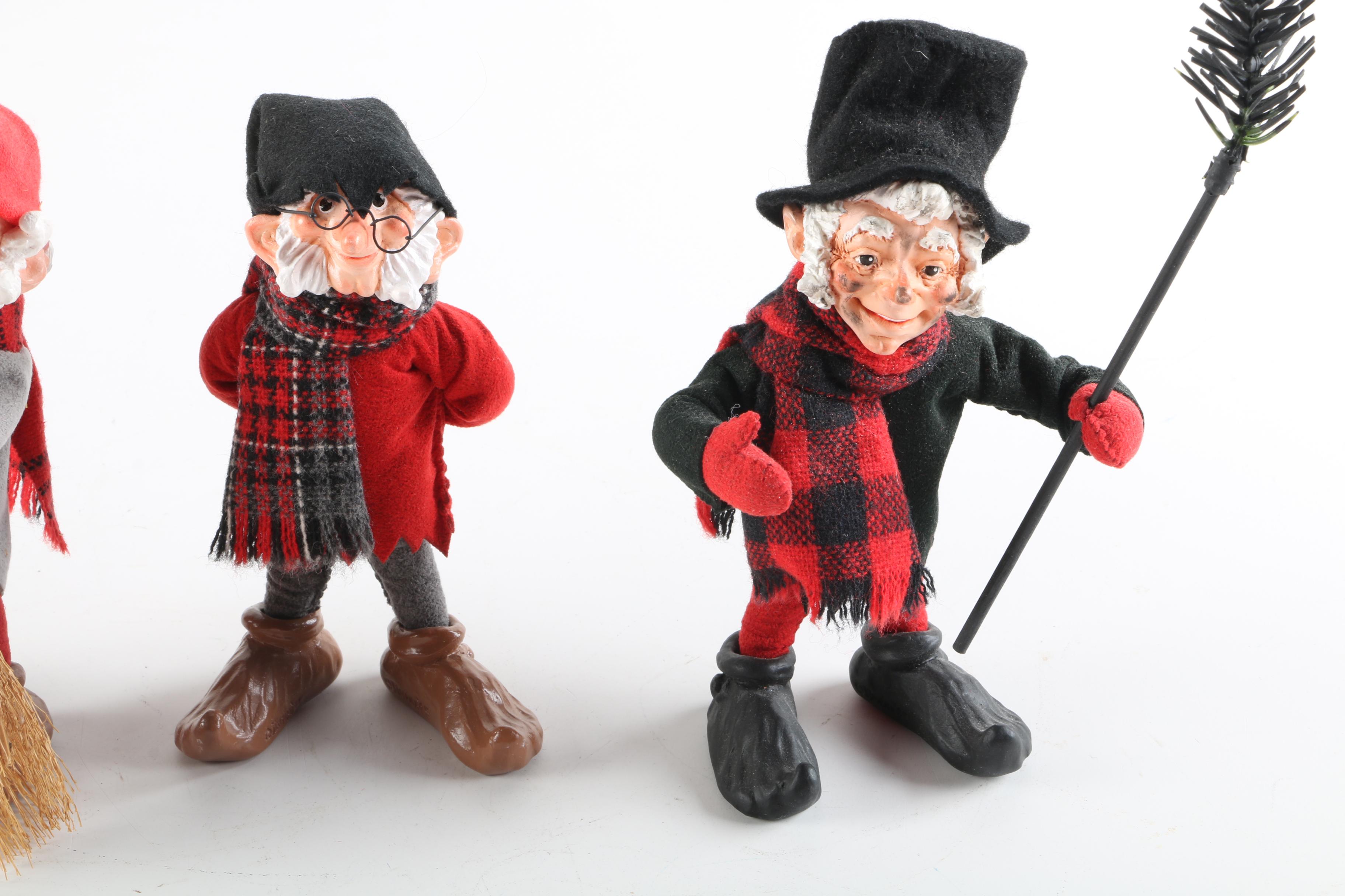 Simpich Handmade Elf Figurines Including "Wisp", "Douf" and "Smudge"