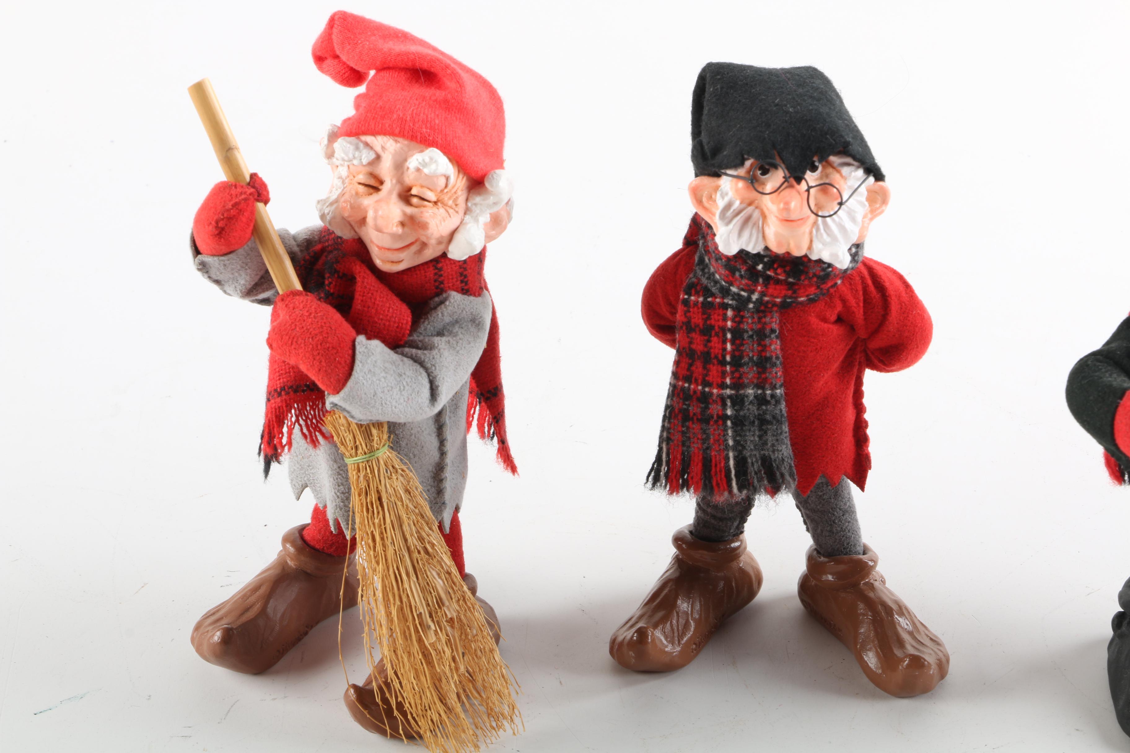 Simpich Handmade Elf Figurines Including "Wisp", "Douf" and "Smudge"