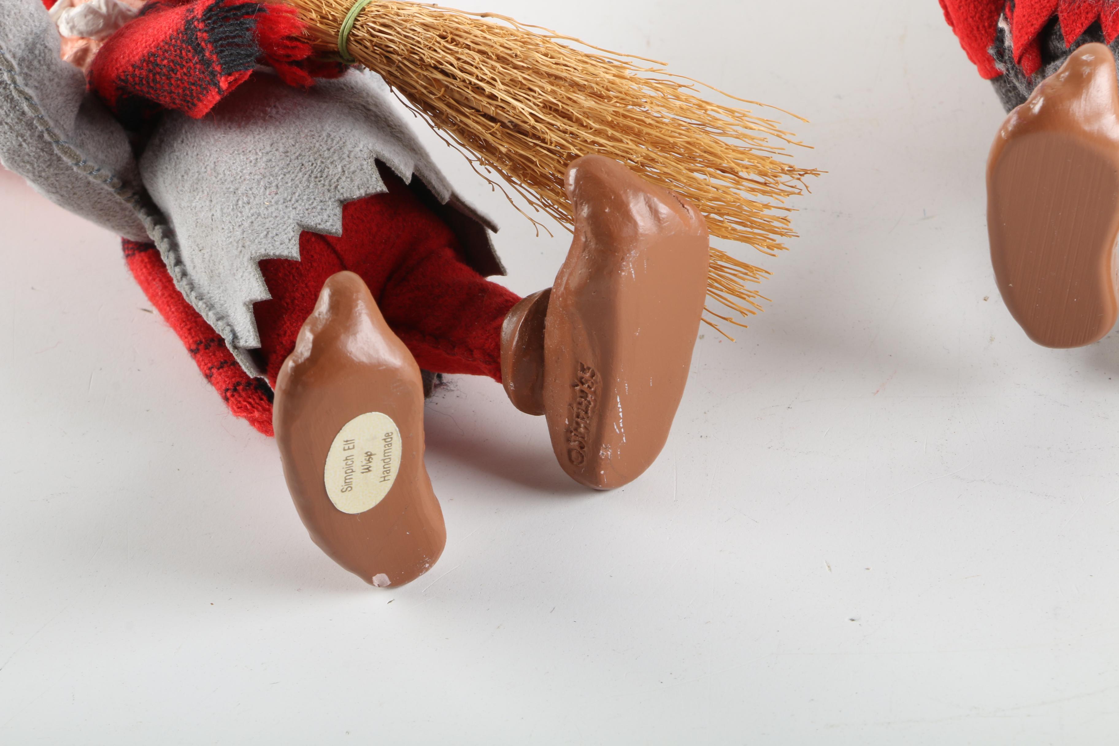 Simpich Handmade Elf Figurines Including "Wisp", "Douf" and "Smudge"