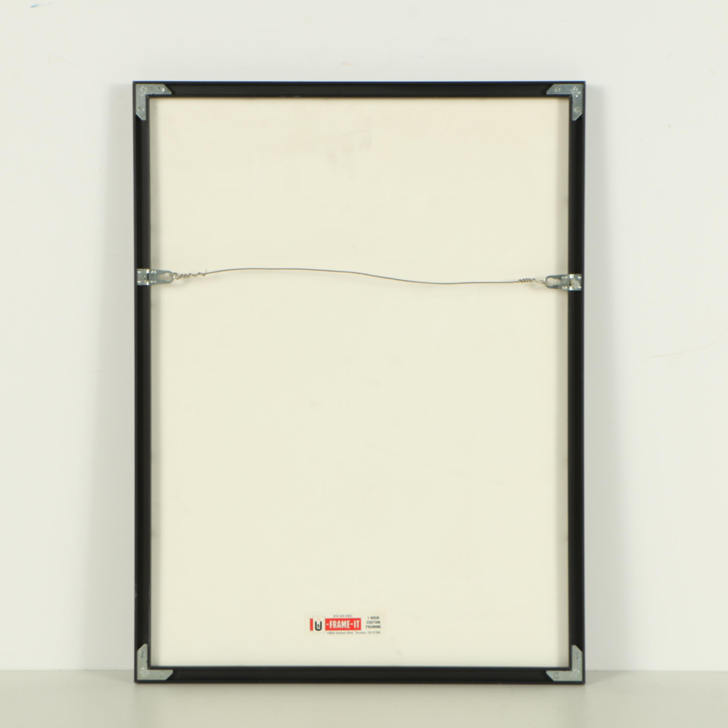 Offset Lithograph Poster "Aquatic Rebirth"