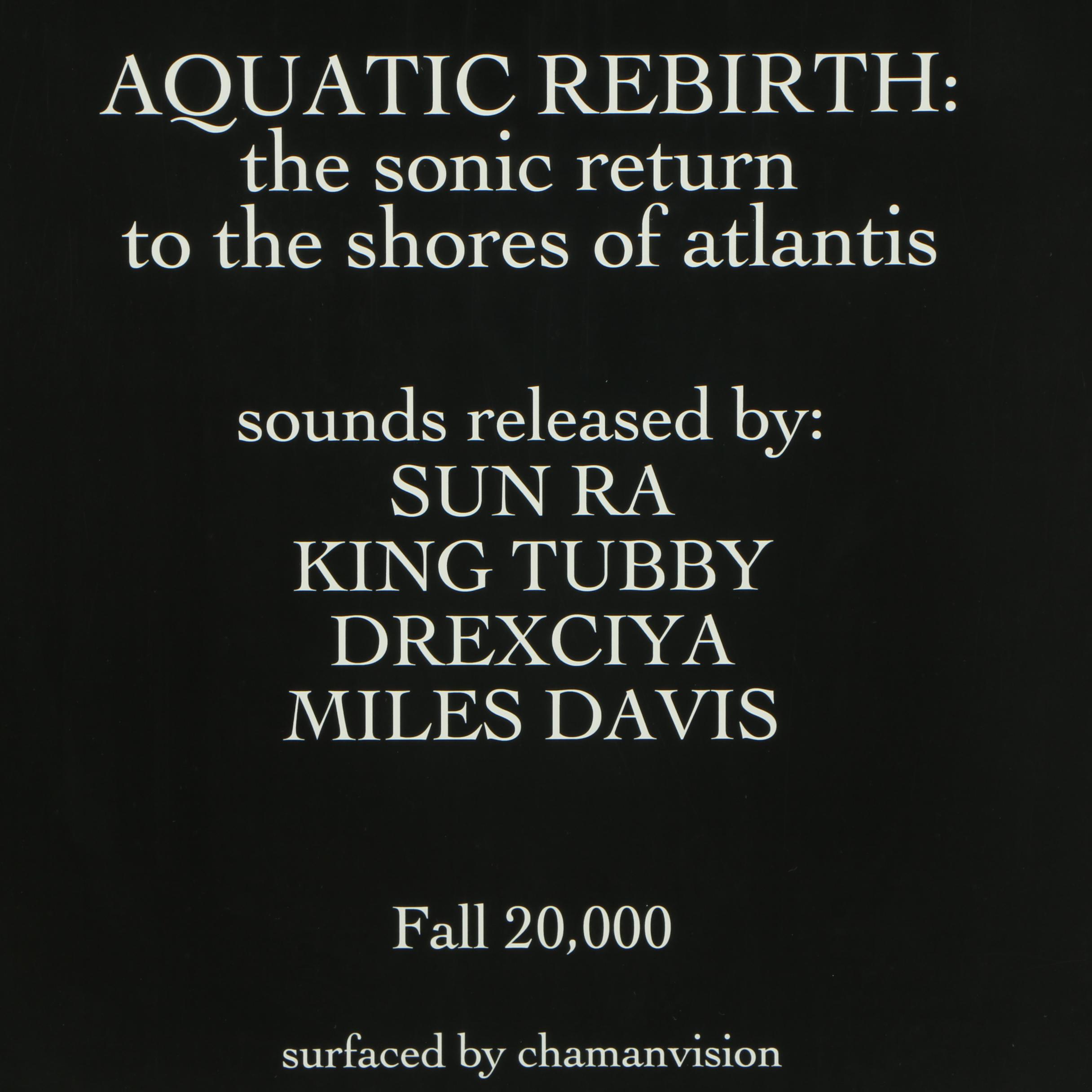 Offset Lithograph Poster "Aquatic Rebirth"