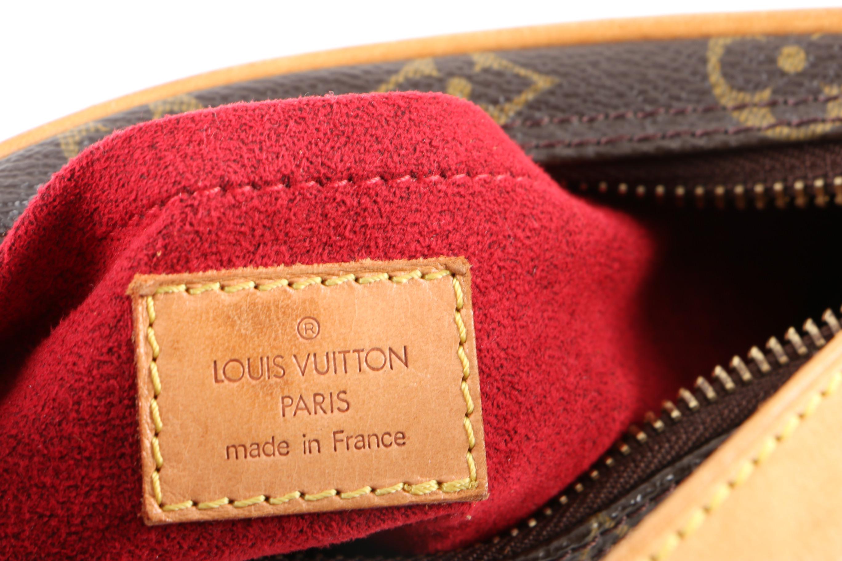 Louis Vuitton of Paris Monogram Canvas Croissant PM Shoulder Bag