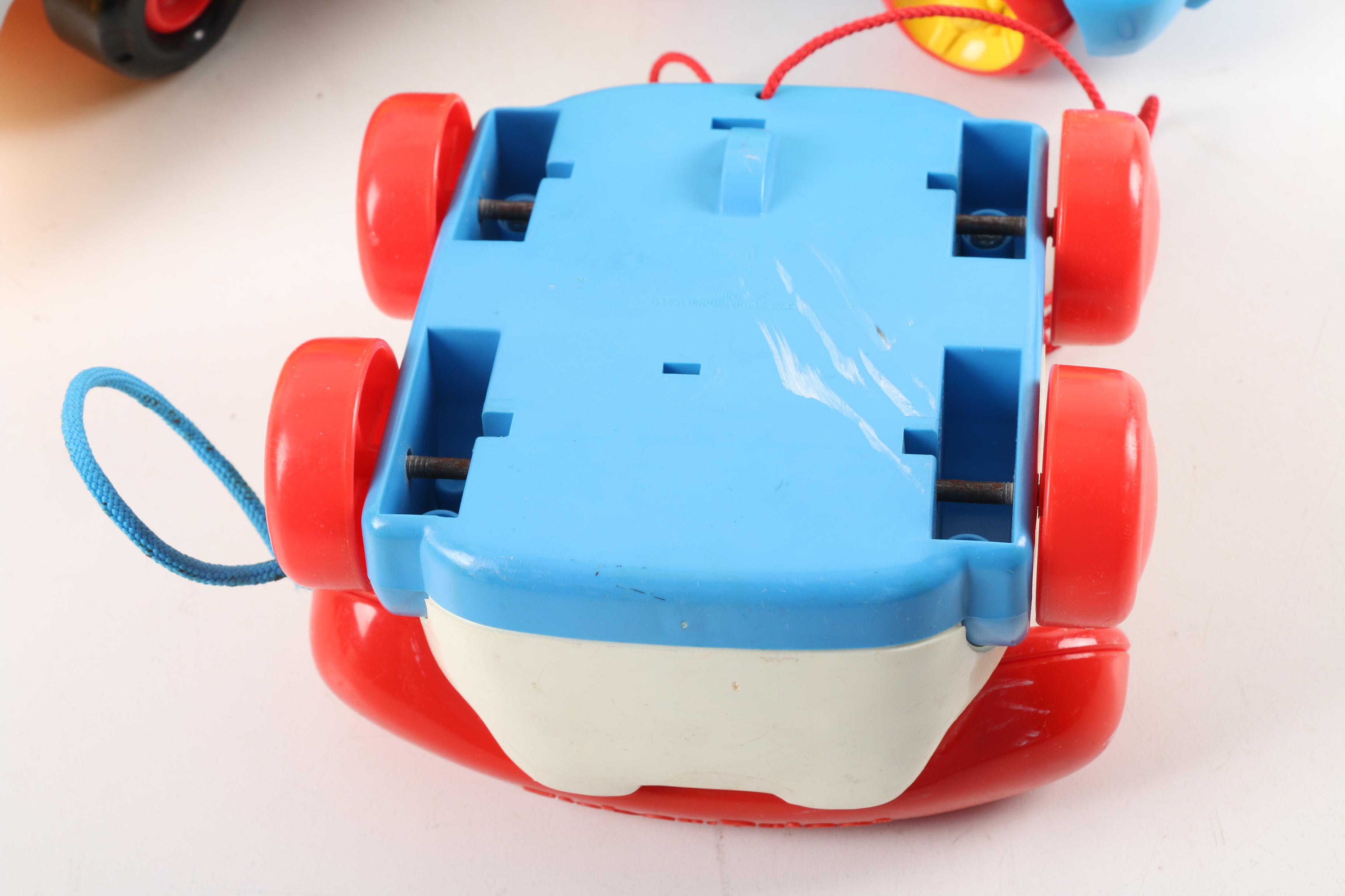 Mattel, Fischer-Price and Tonka Toys with Big Boy Coin Bank