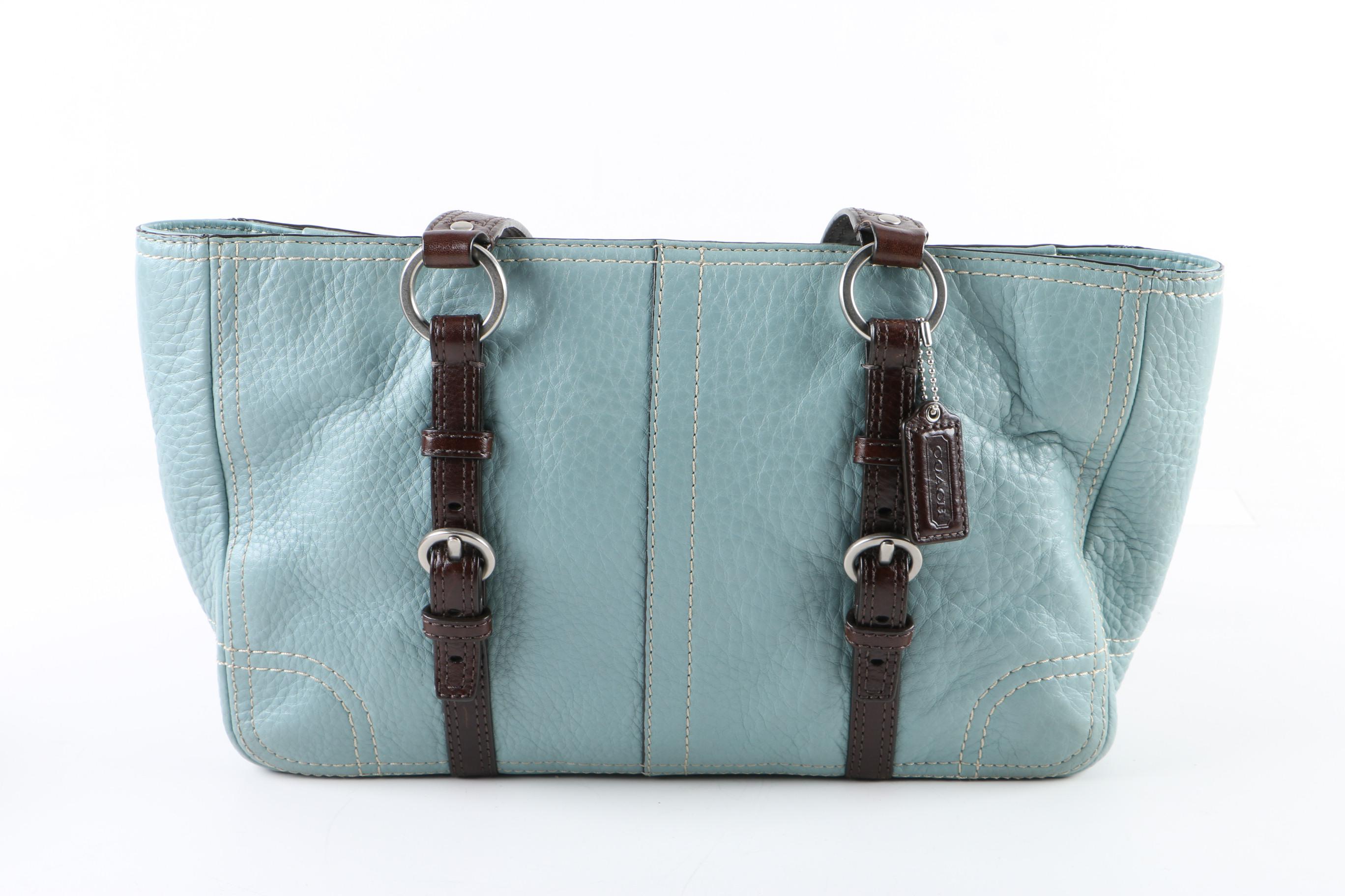 Coach Chelsea Tote, Op Art Hobo Bag and Raffia Wristlet