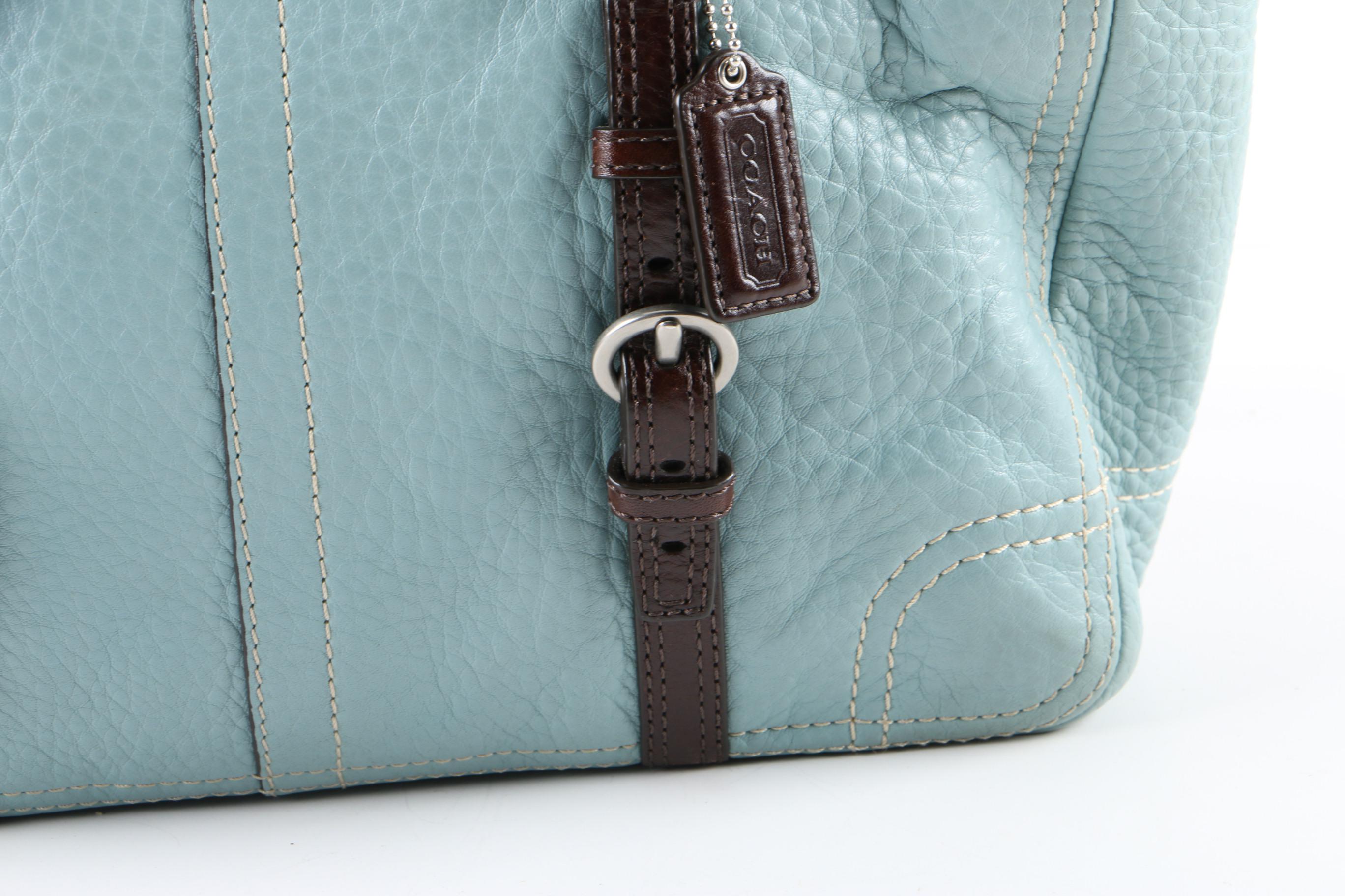 Coach Chelsea Tote, Op Art Hobo Bag and Raffia Wristlet