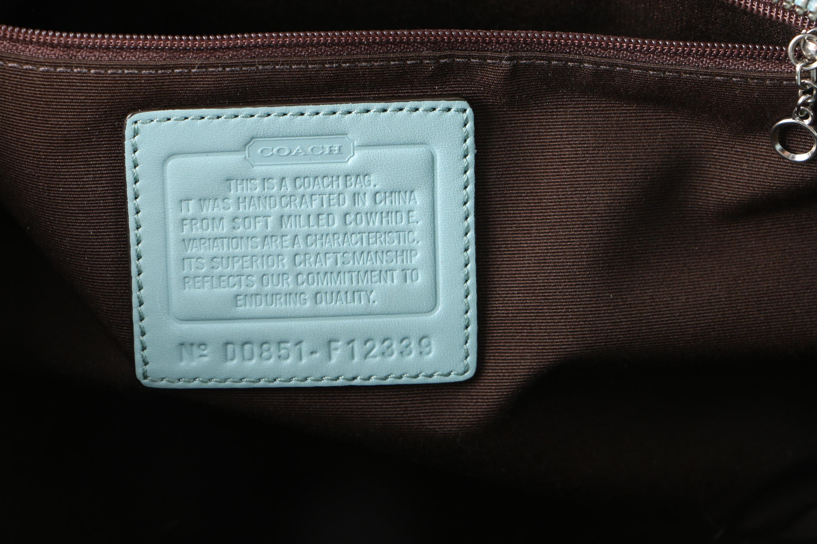 Coach Chelsea Tote, Op Art Hobo Bag and Raffia Wristlet