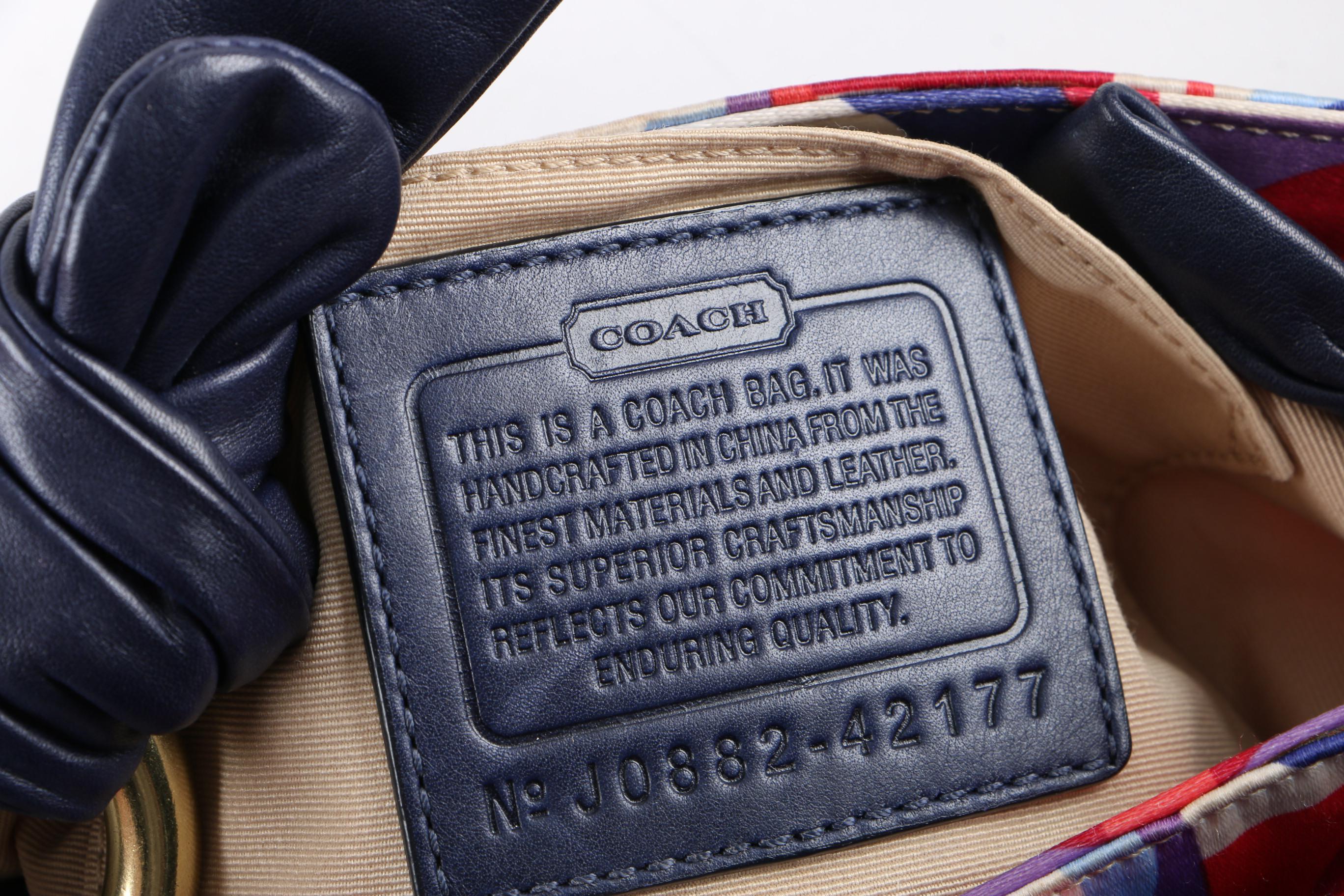 Coach Chelsea Tote, Op Art Hobo Bag and Raffia Wristlet