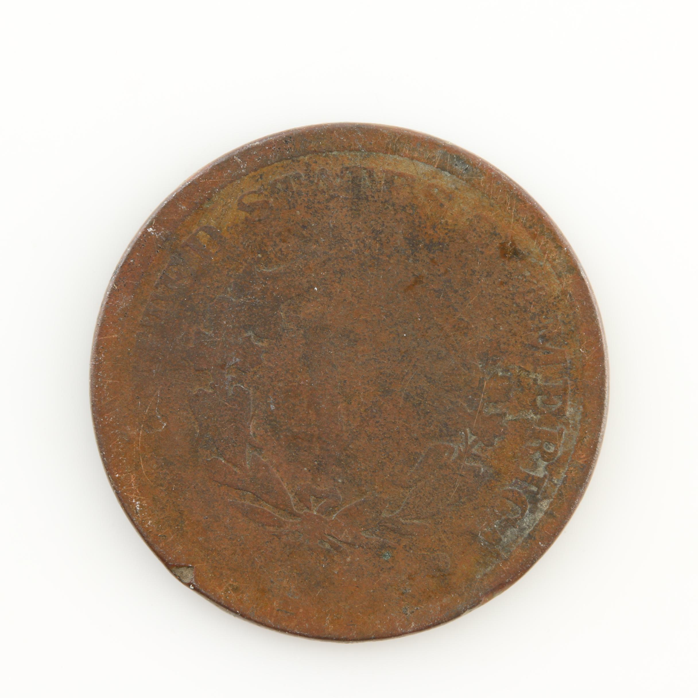 Group of Three Antique U.S. Coins