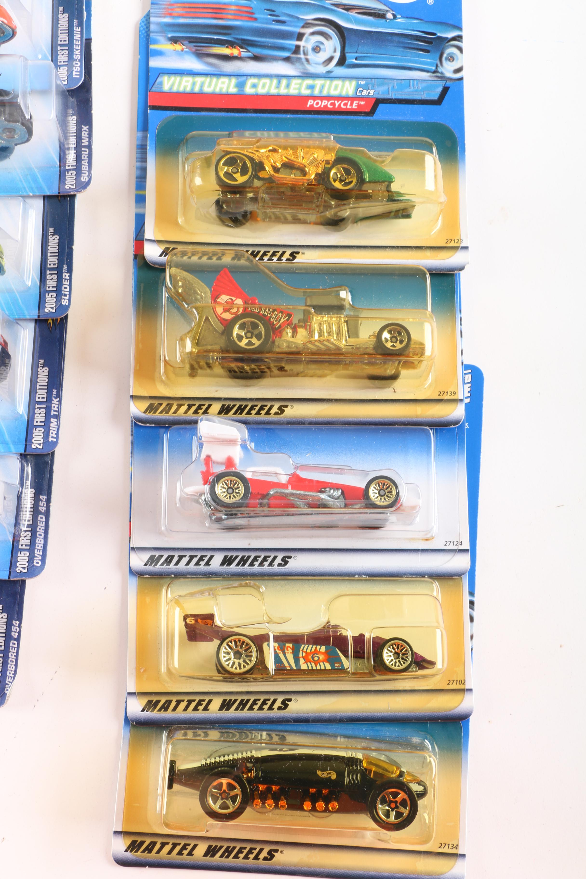 Hot Wheels Die-Cast Vehicles Including "Torpedoes" and "Holiday Hotrods"