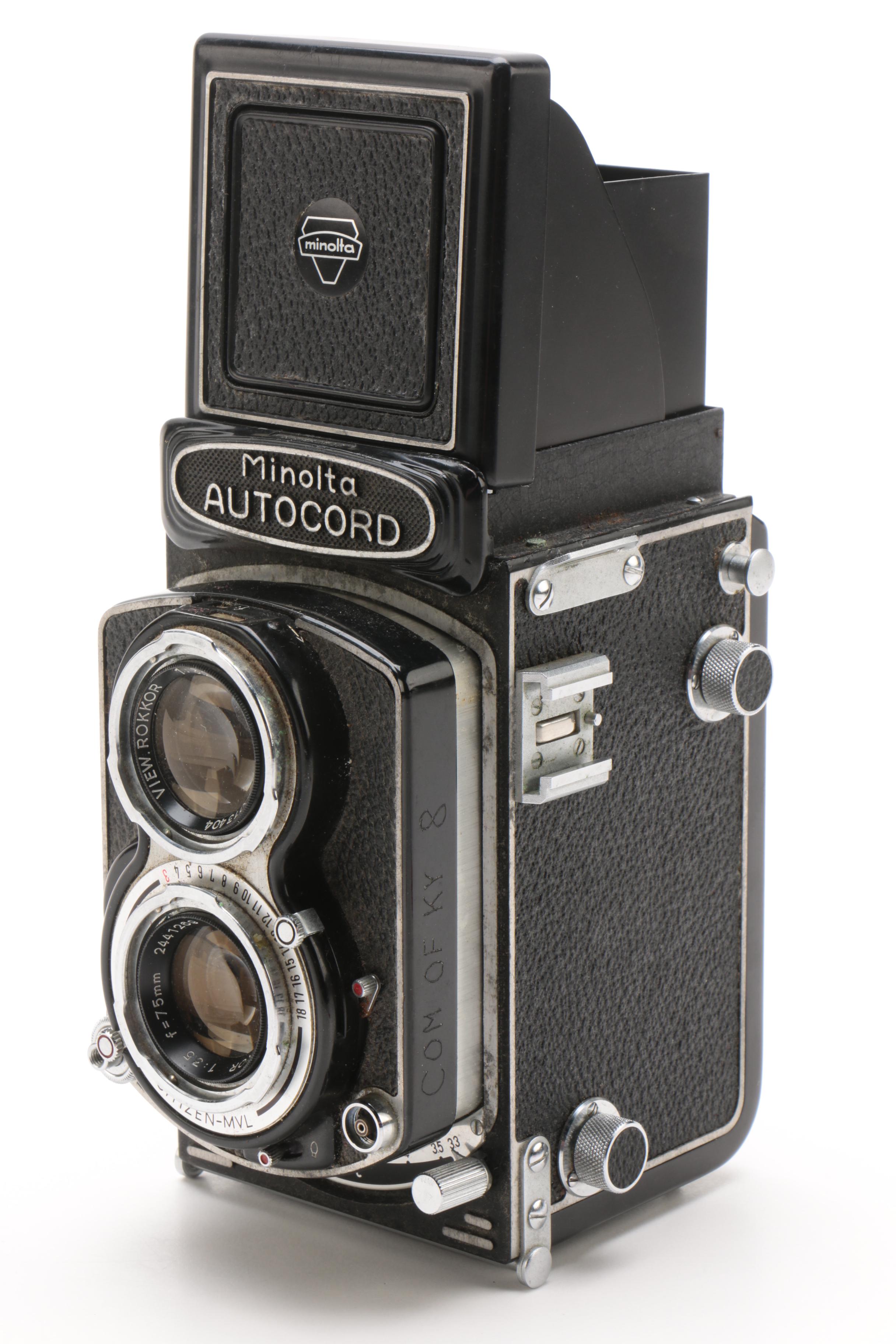 Vintage Minolta Autocord Camera