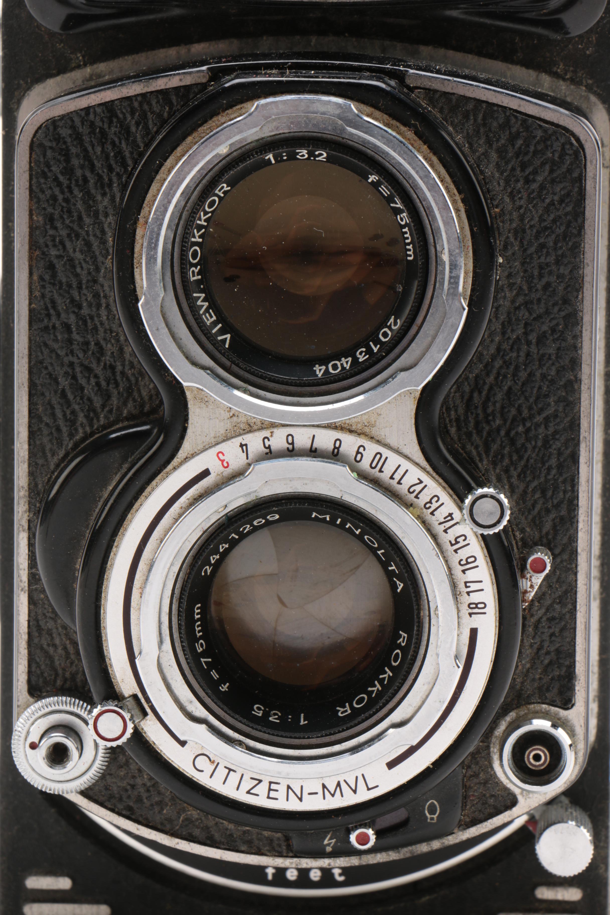 Vintage Minolta Autocord Camera