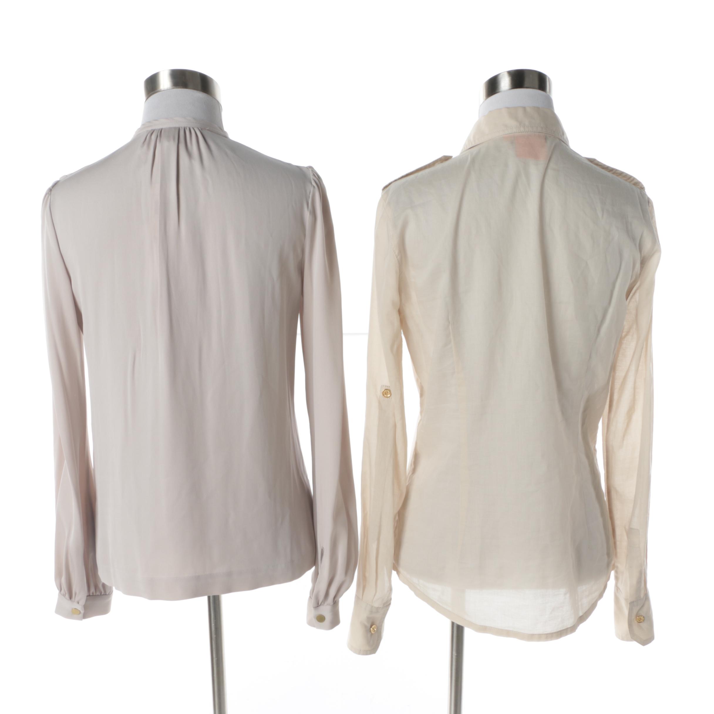 Women's Diane von Furstenburg and Tory Burch Tops