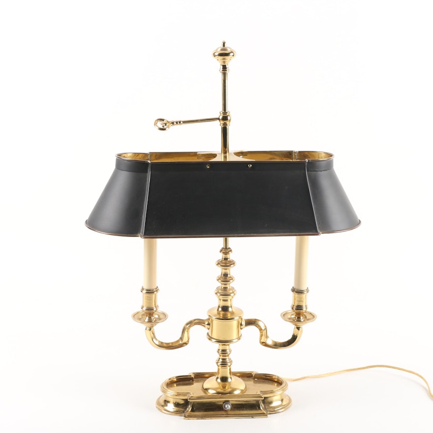 Federal Style Bouillotte Table Lamp