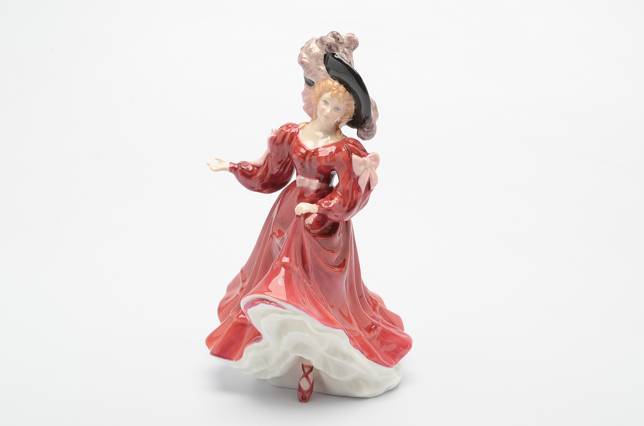 Royal Doulton "Patricia" and "August" Figurines