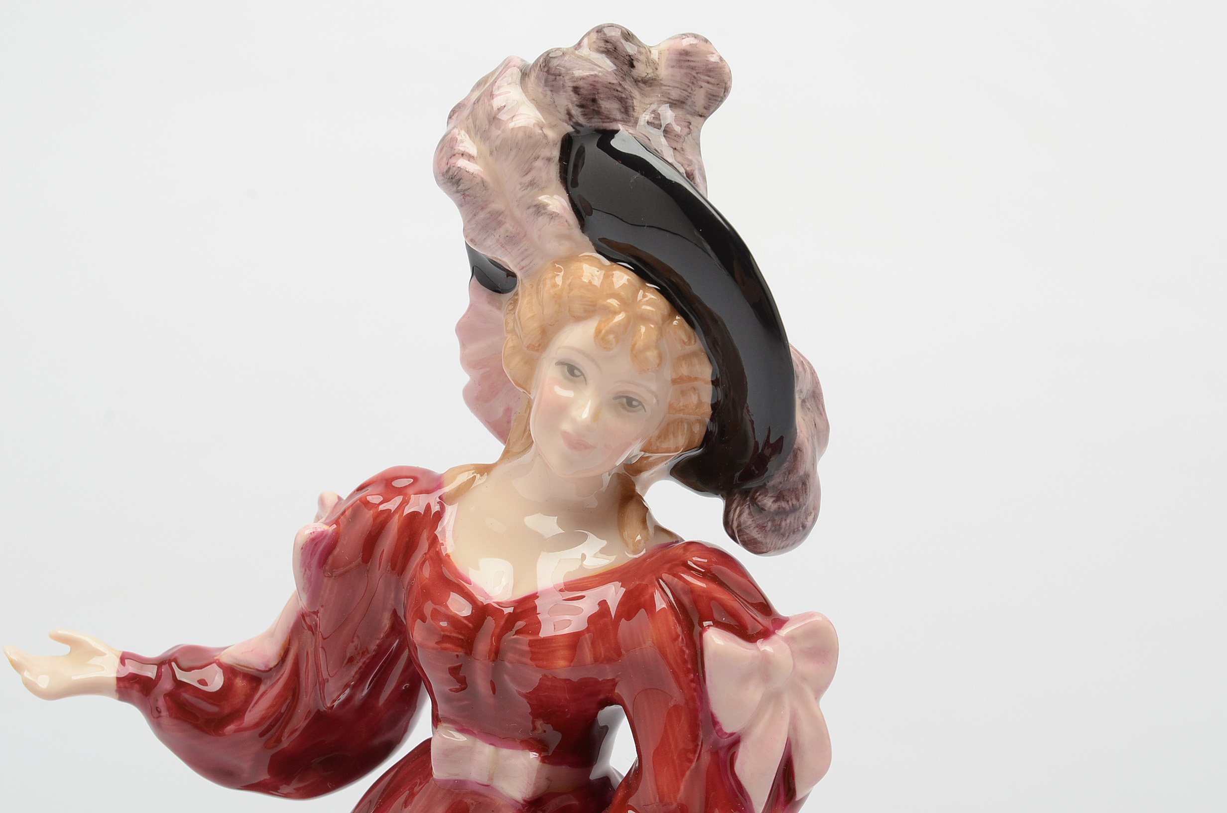 Royal Doulton "Patricia" and "August" Figurines