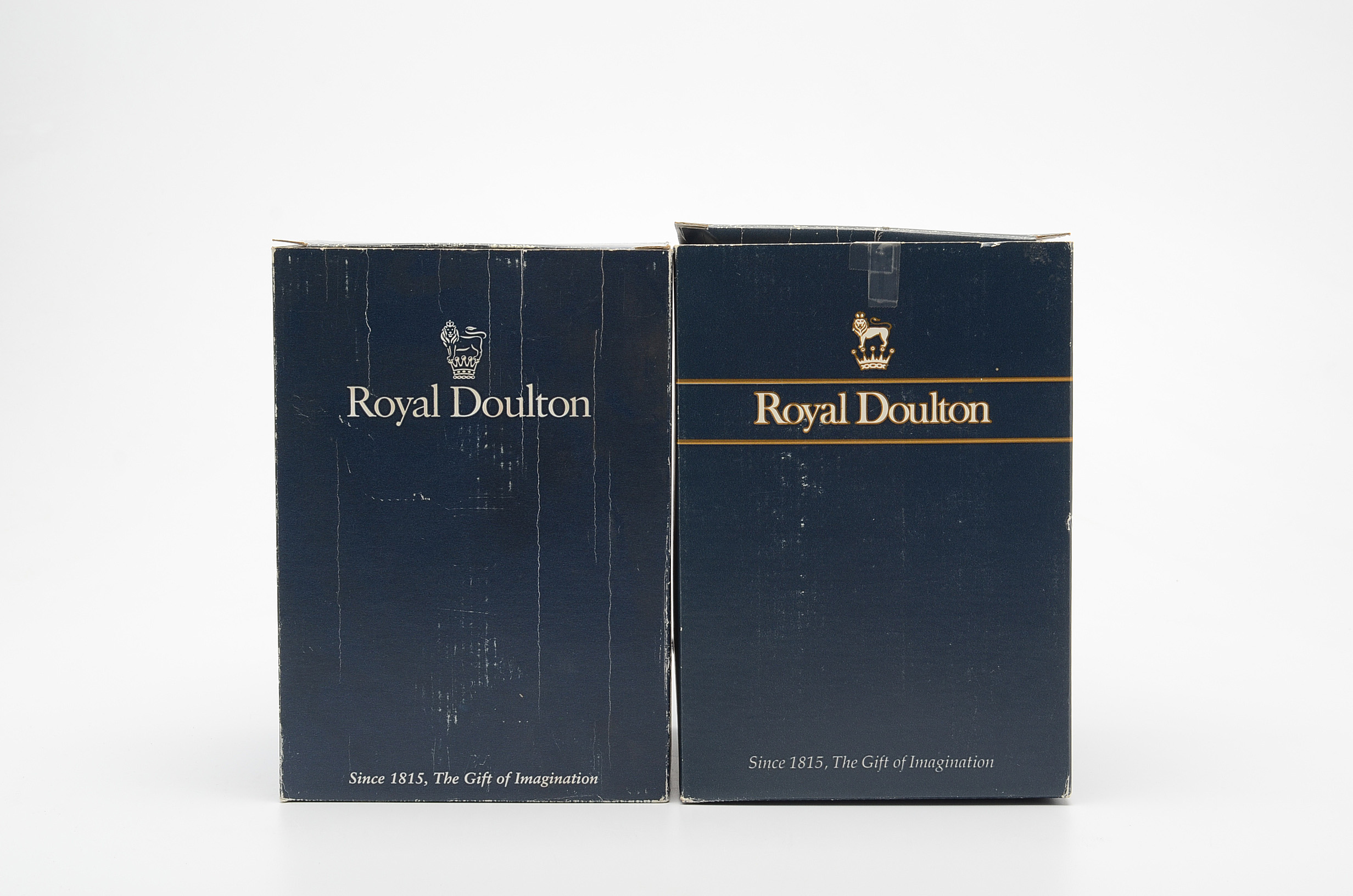 Royal Doulton "Patricia" and "August" Figurines