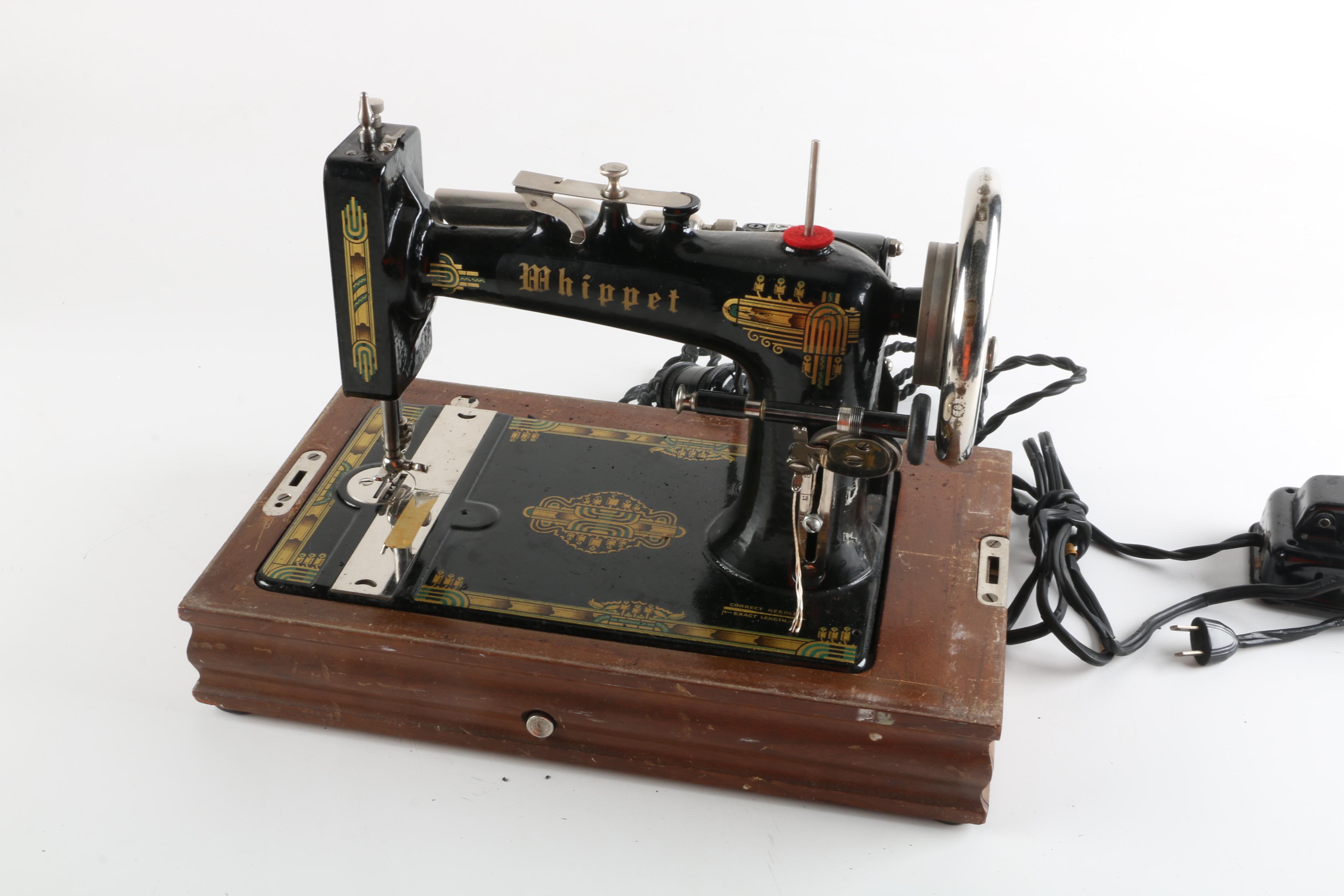 Vintage Westinghouse Whippet Portable Electric Sewing Machine