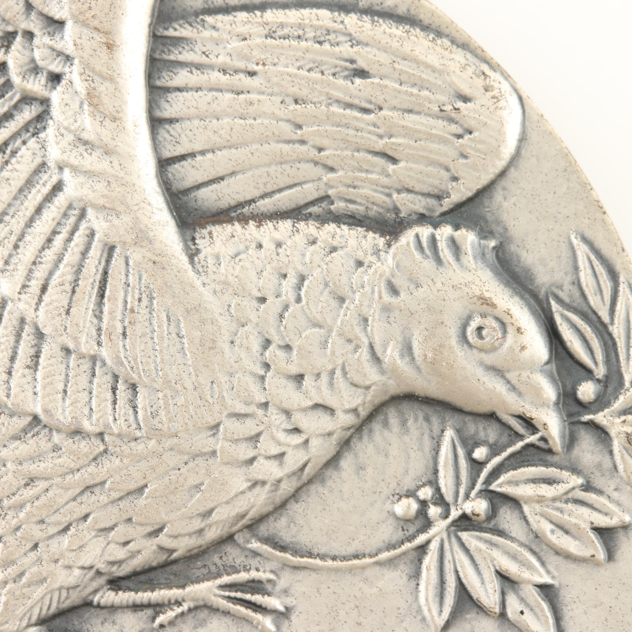 Richard M. Nixon 1972 Journey for Peace Silver Medal