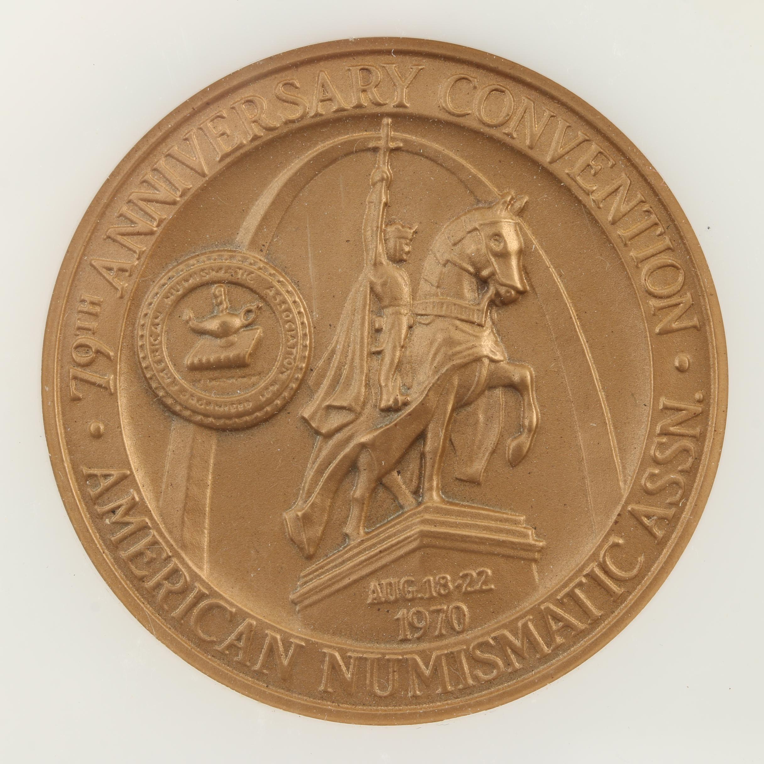Group of Three Medals from the 1970 79th American Numismatic Assoc. Convention