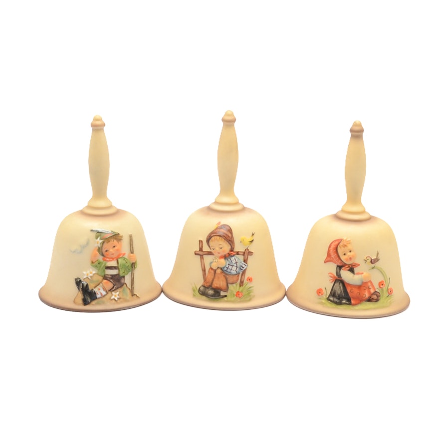 Vintage Hummel Porcelain Bells