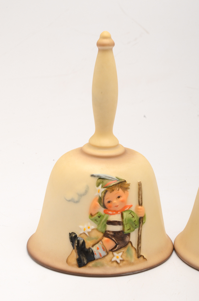 Vintage Hummel Porcelain Bells