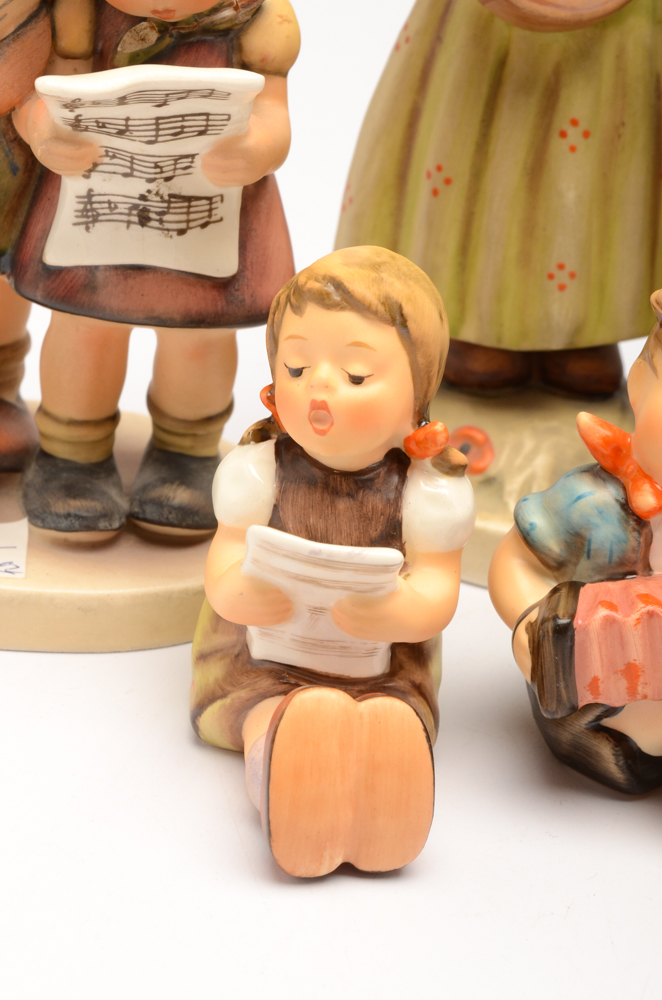 Collection of Hummel Figurines