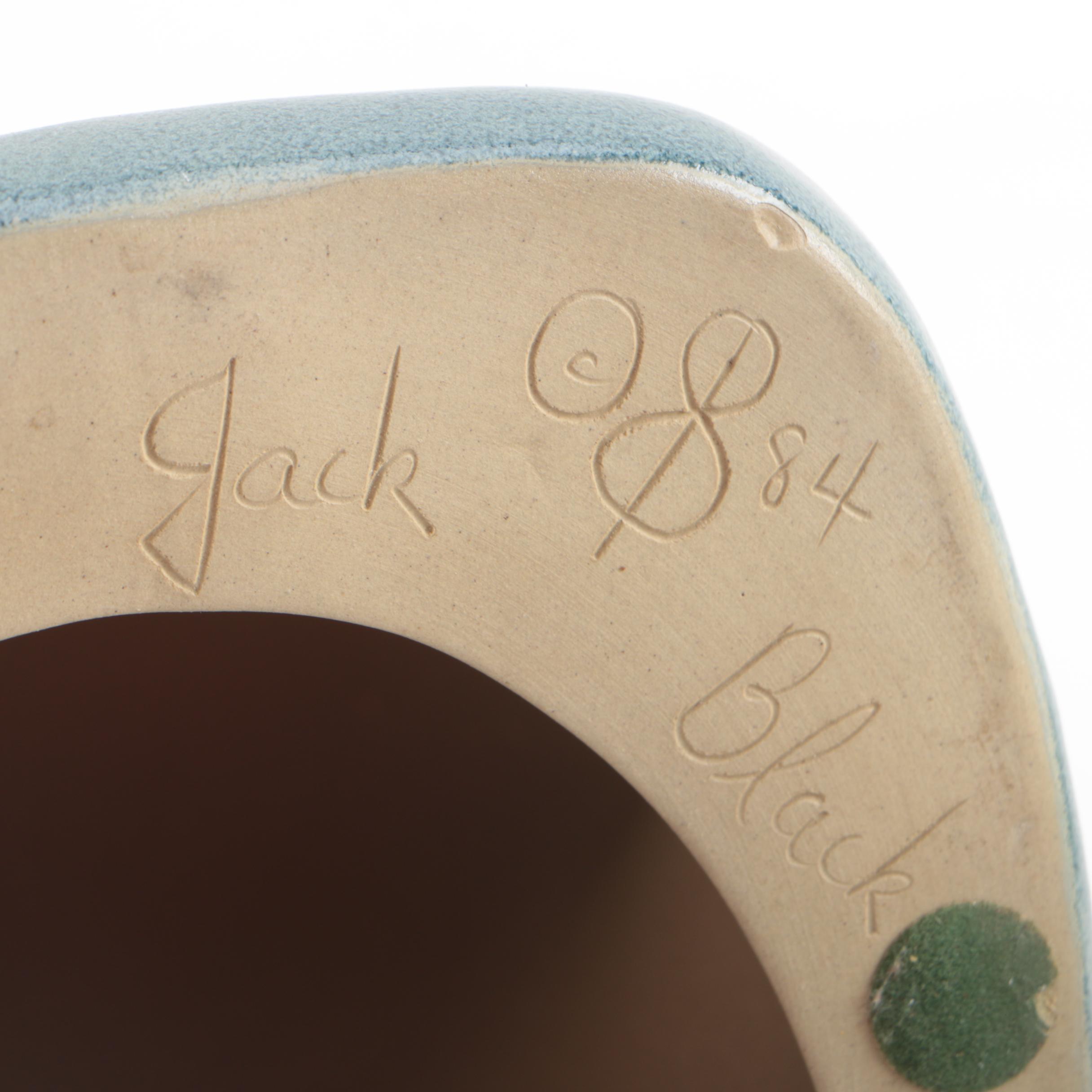 1984 Jack Black Signed Navajo Pottery Sculptures