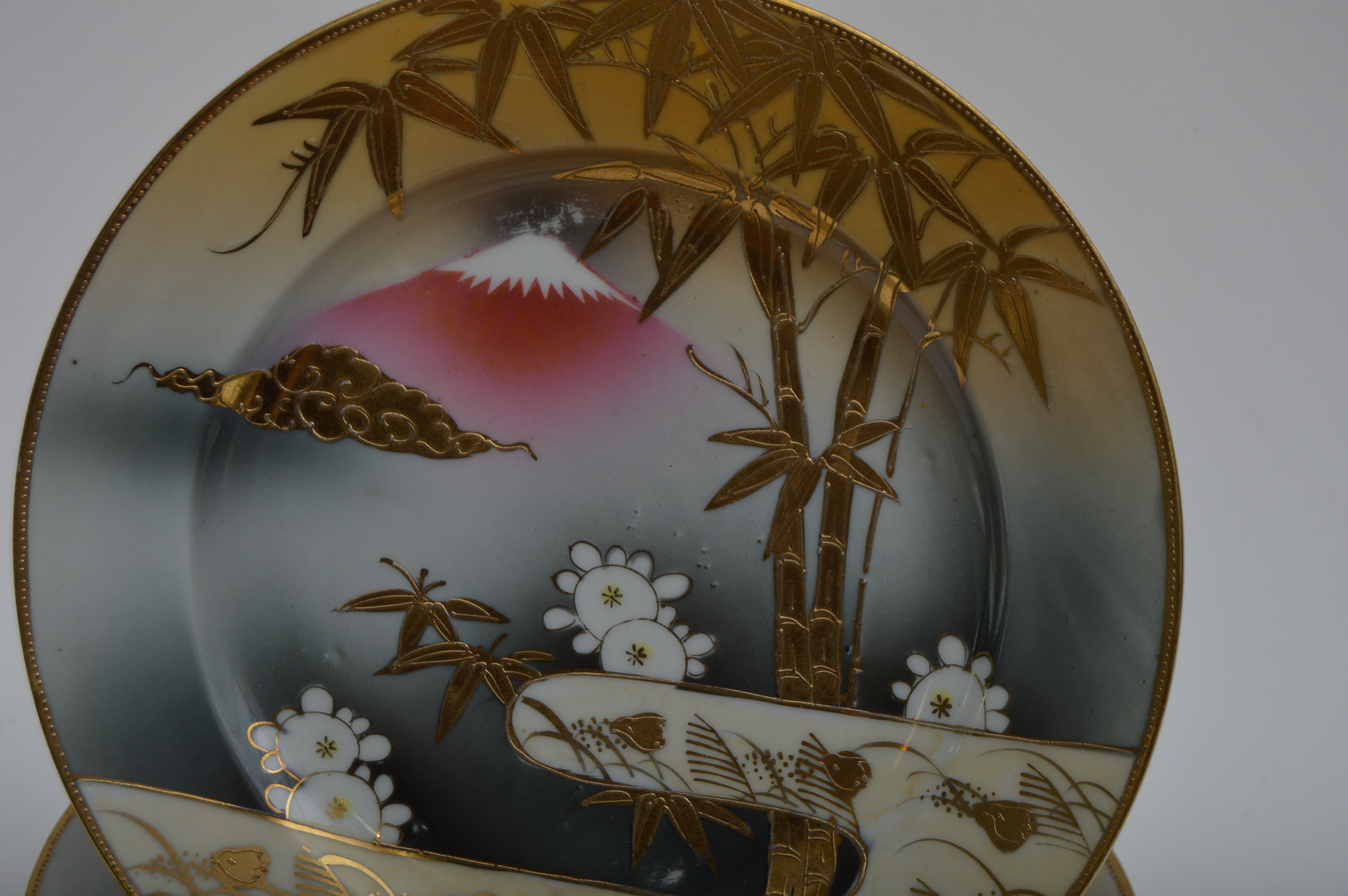 Japanese Porcelain with Cat Creamer