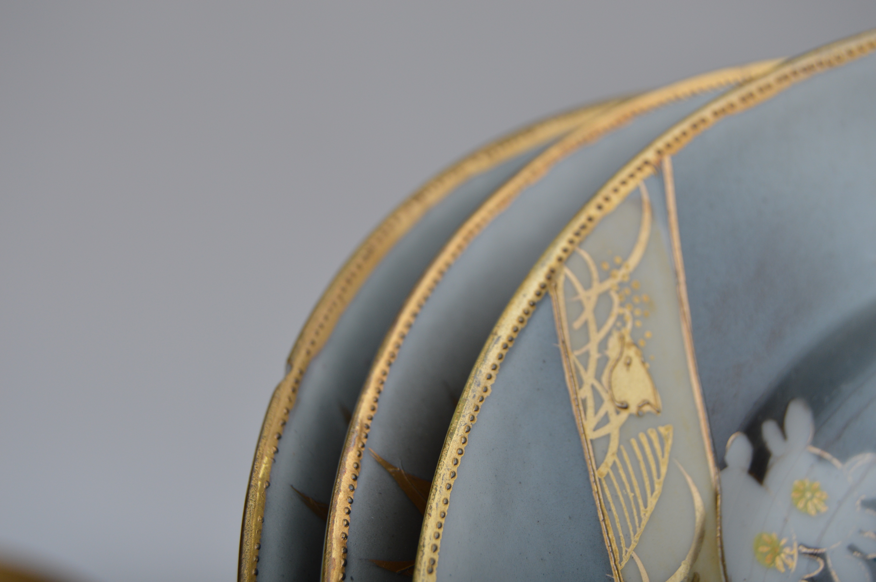 Japanese Porcelain with Cat Creamer