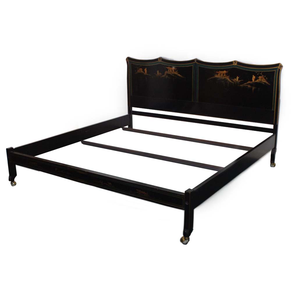 Chinoiserie King Size Bed Frame