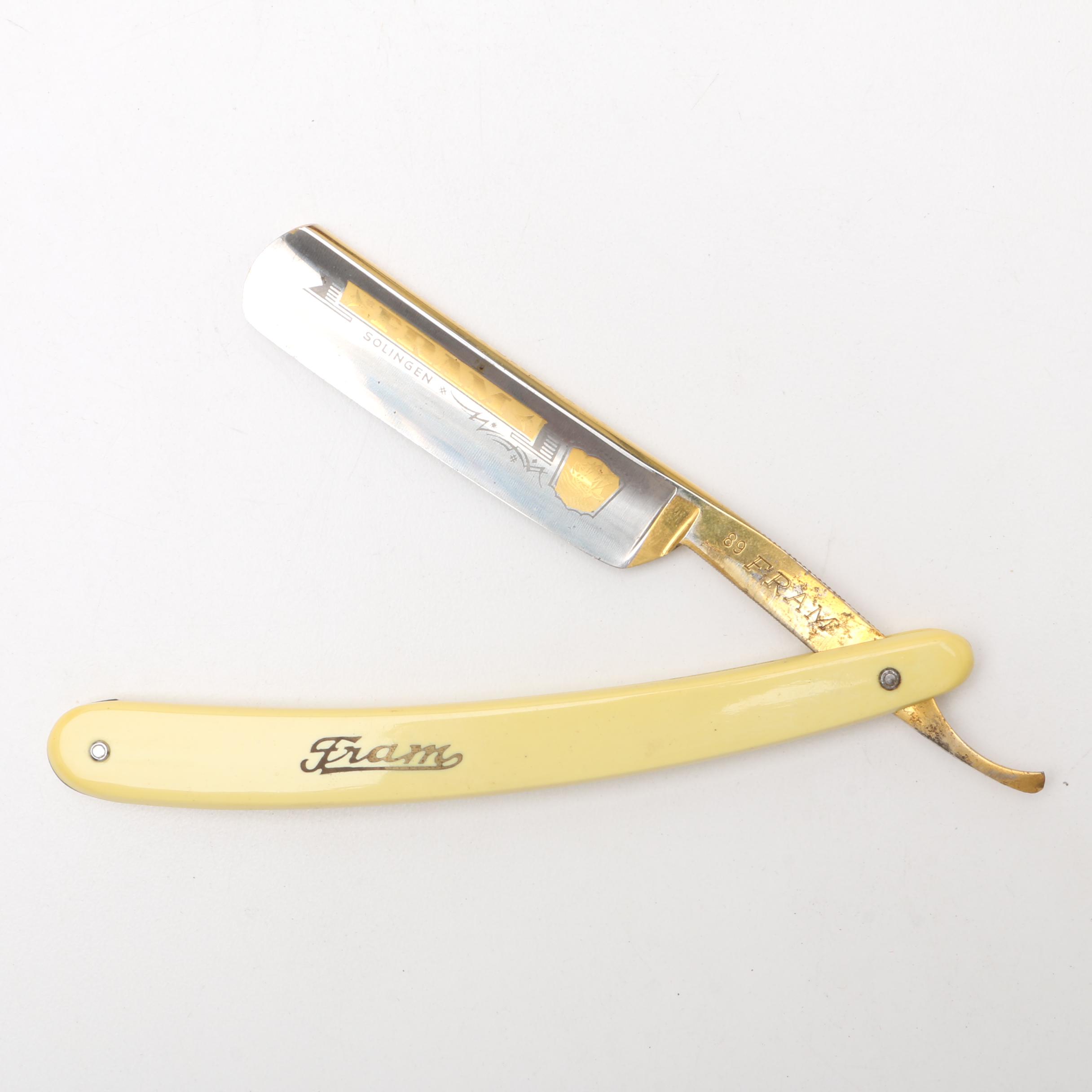 Vintage Mandler "Fram" Straight Razors and Panasonic "Falcon" Shaver