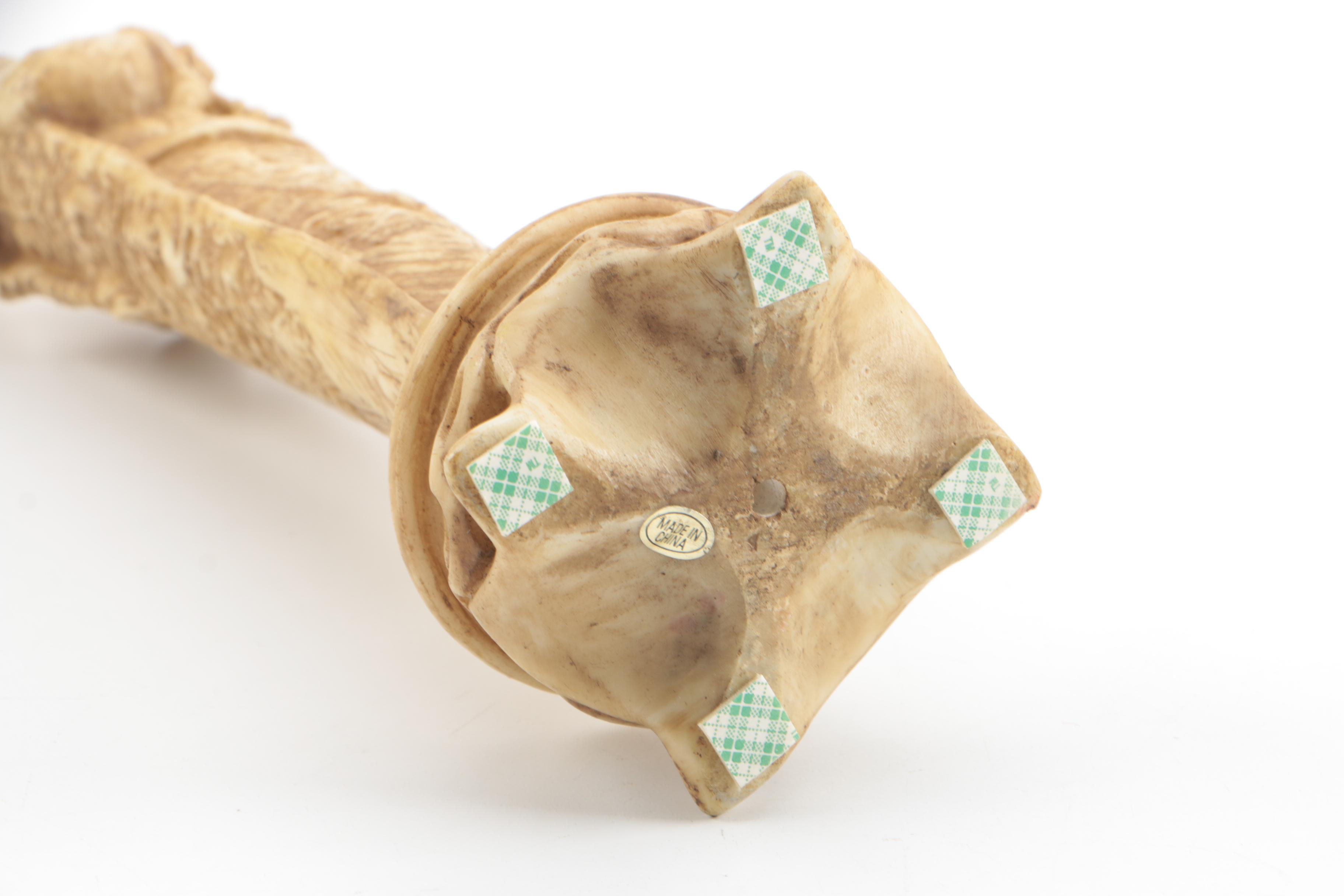 Chinese Inspired Plastic Recast Figurines