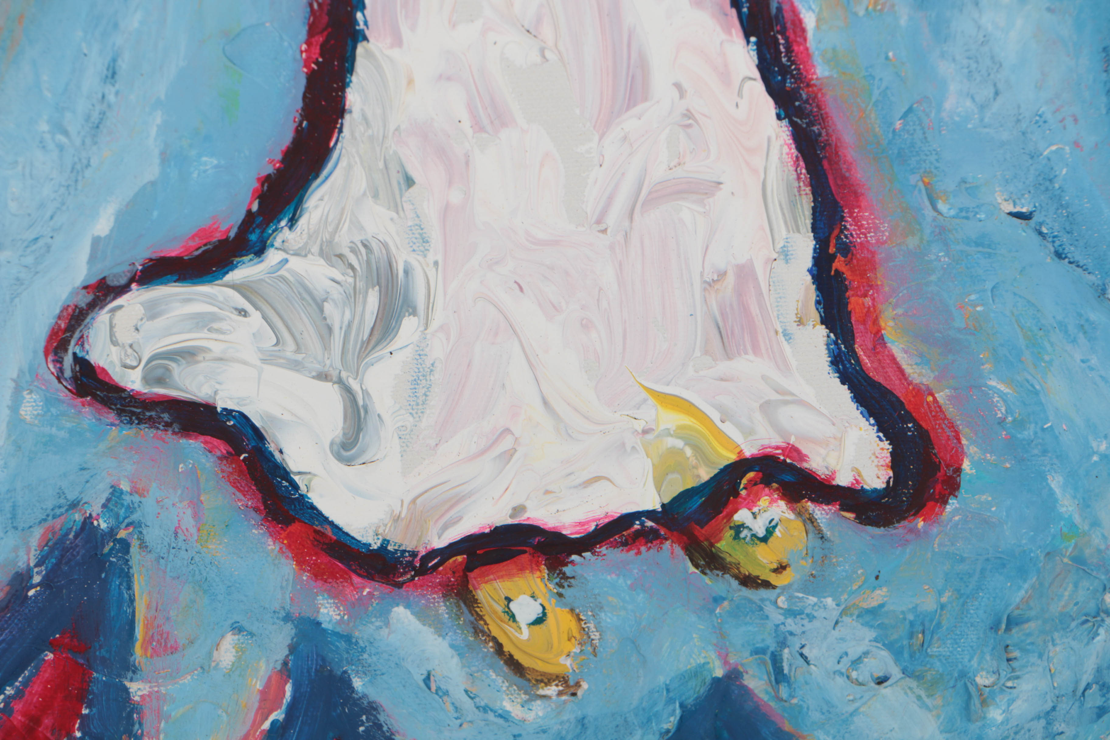 Robert Wright Oil Painting on Canvas of Jesus