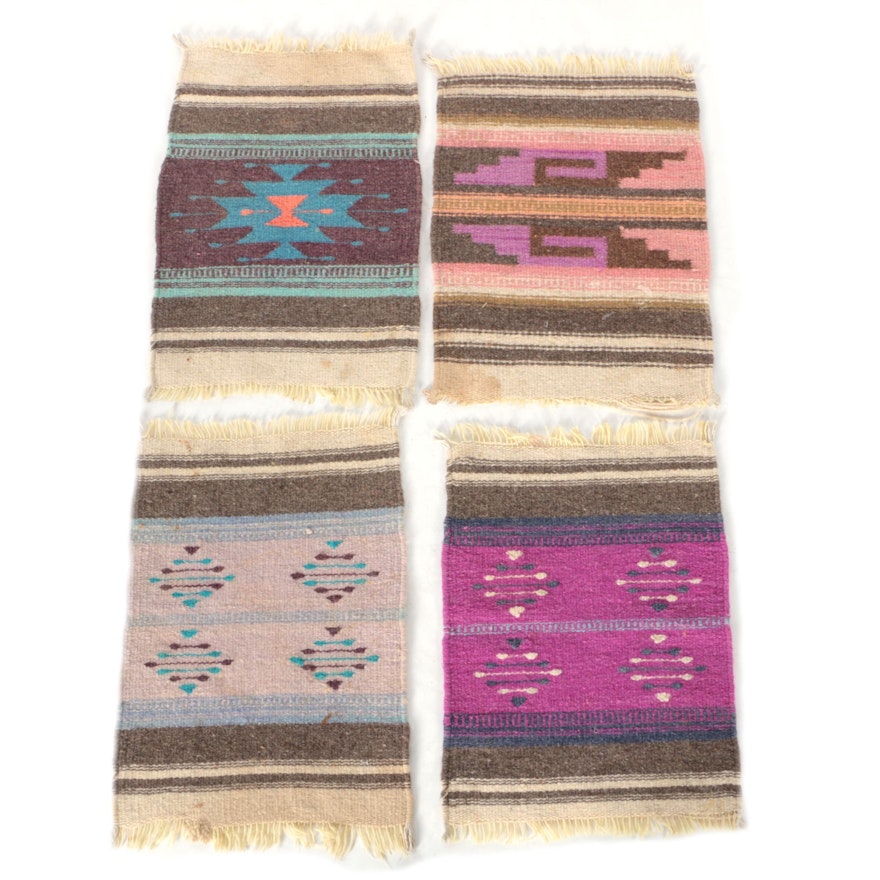 Handwoven Mexican-Style Wool Mats