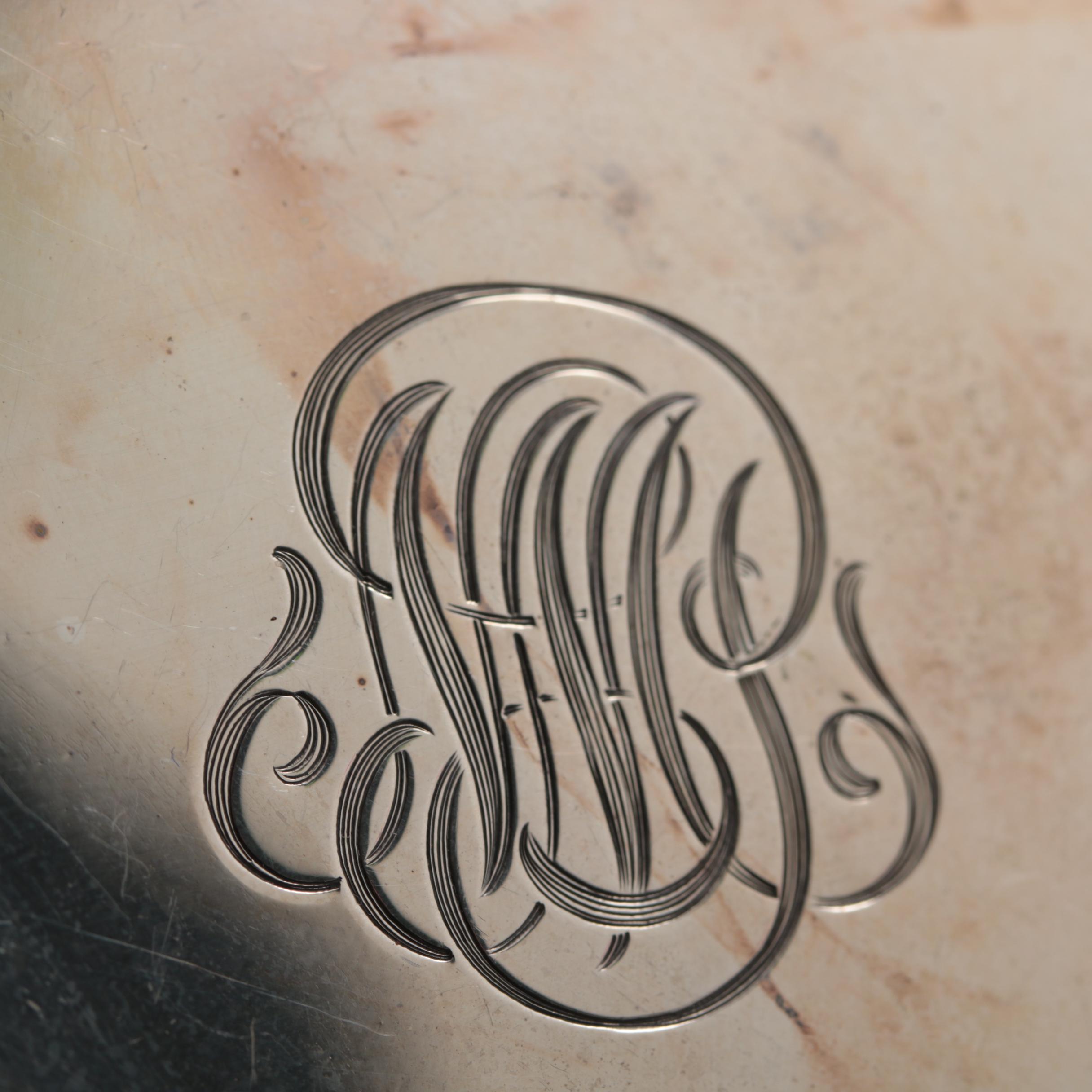 Sterling Silver Plates Including Towle, Gorham, and Shreve  Co.