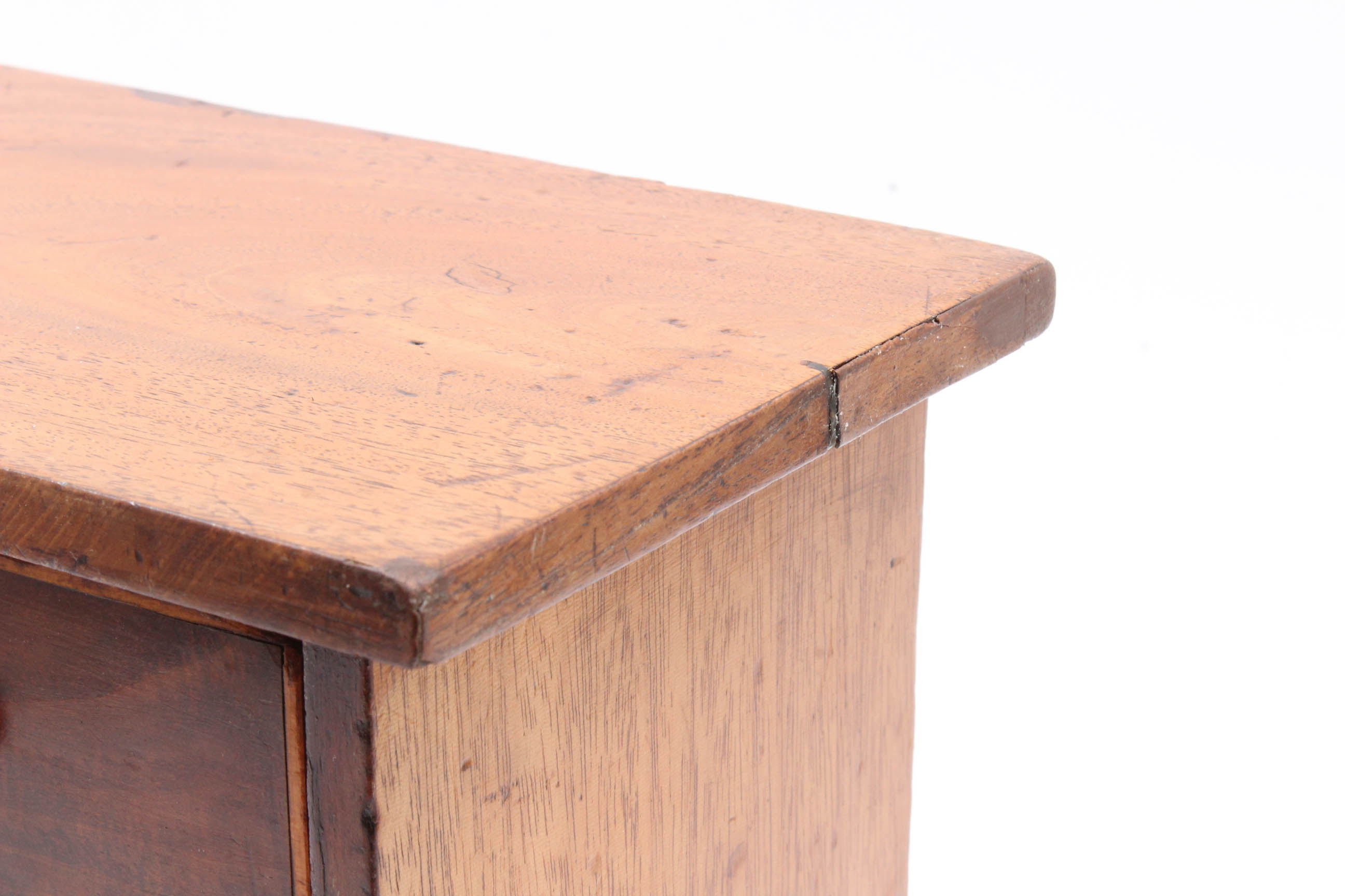 Antique Miniature Veneered Cherry Chest