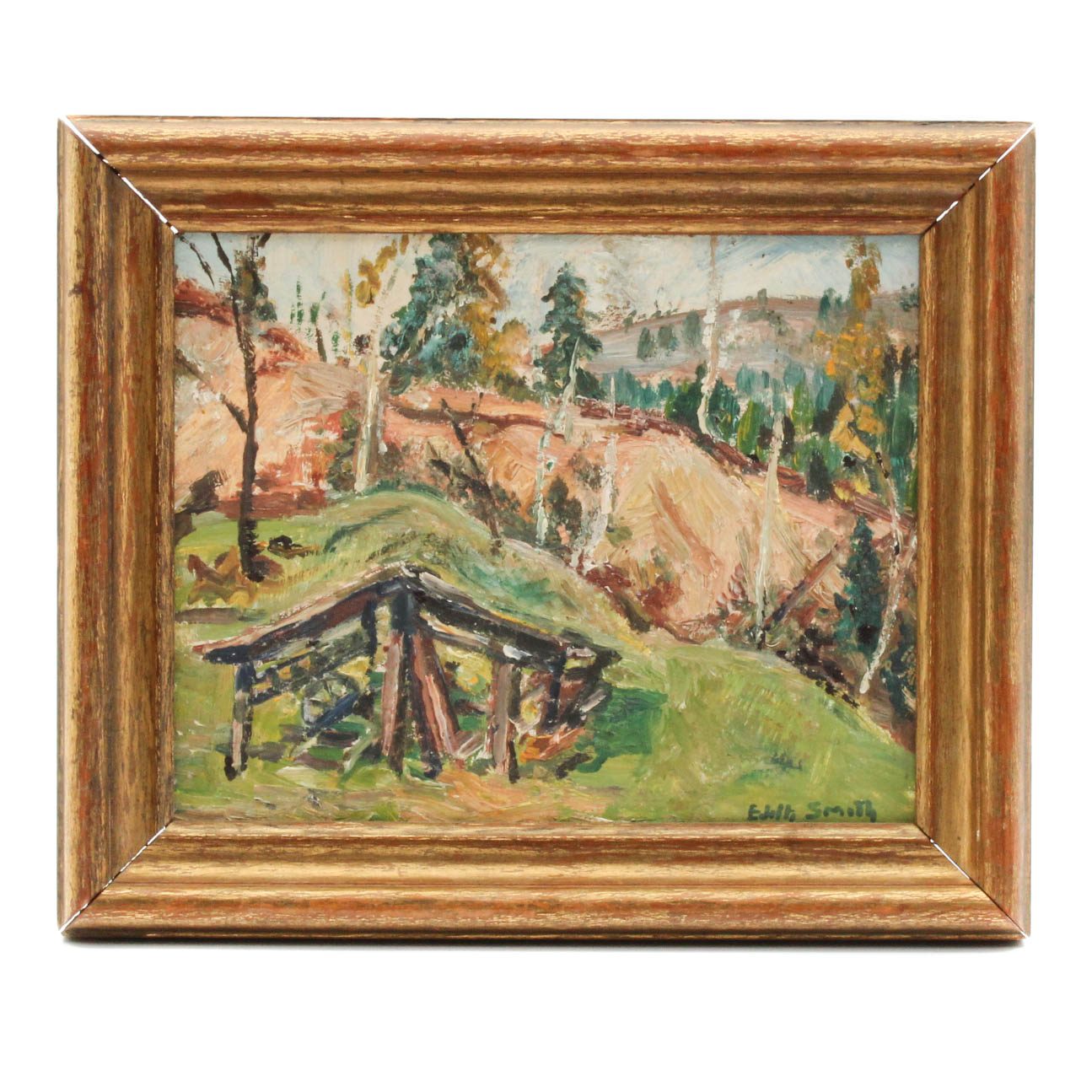 1937 Edith Smith Adirondack Mountains Landscape