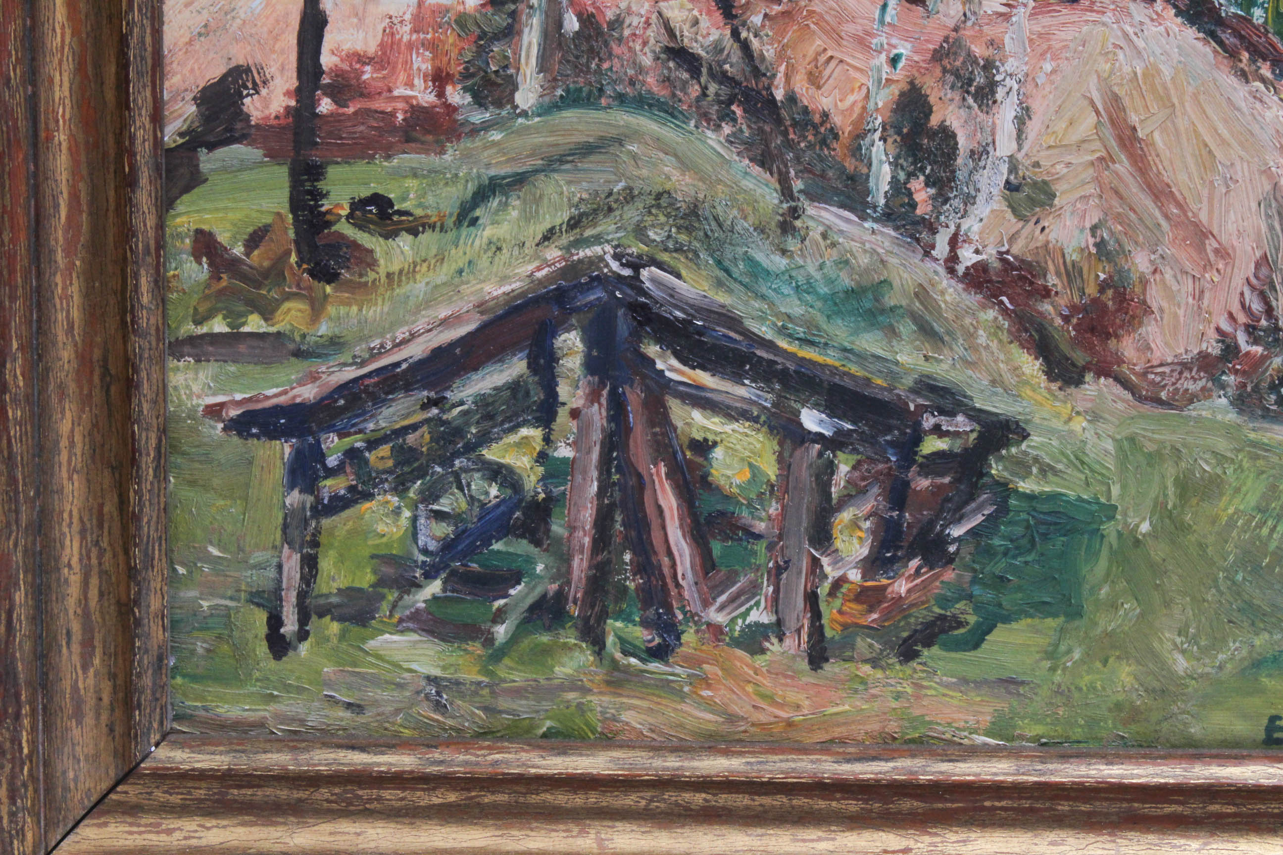 1937 Edith Smith Adirondack Mountains Landscape