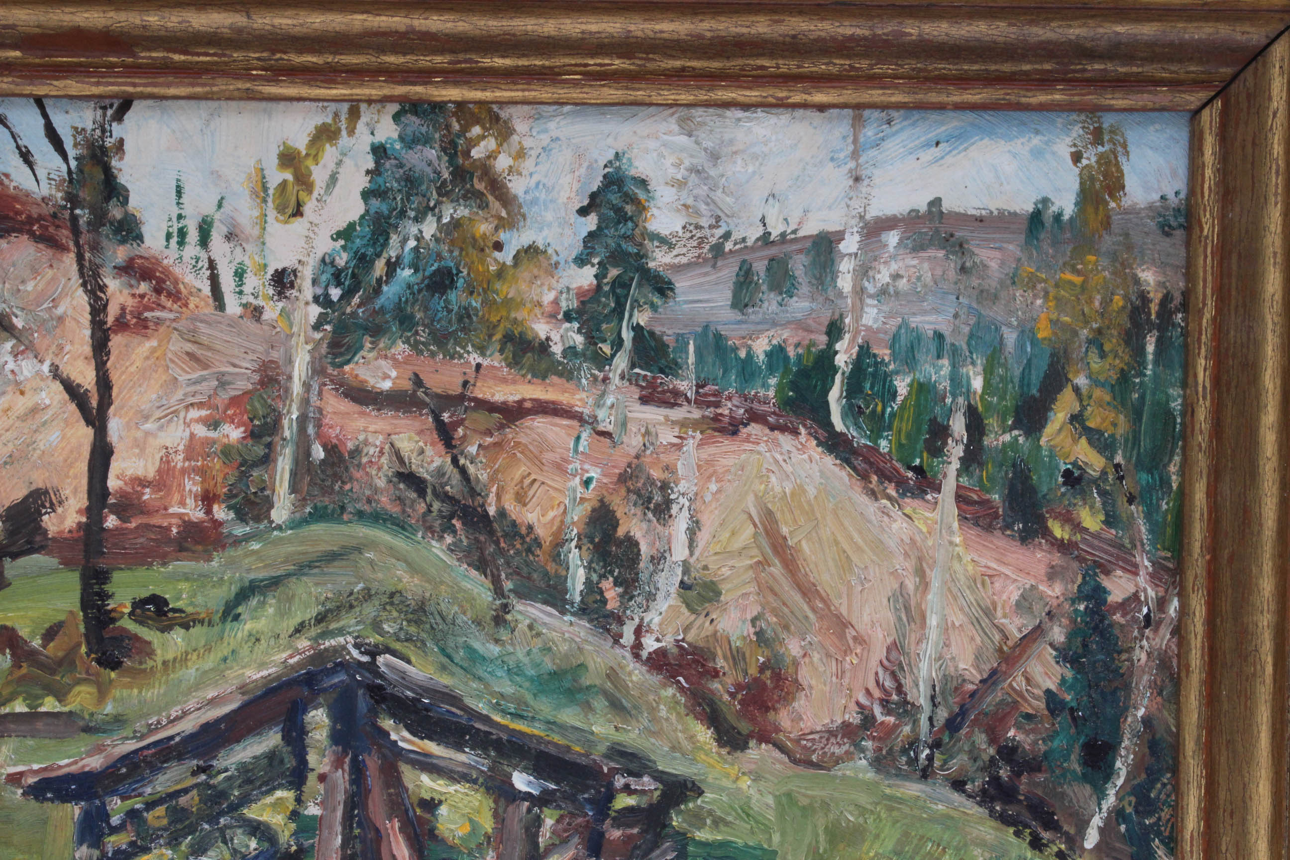 1937 Edith Smith Adirondack Mountains Landscape