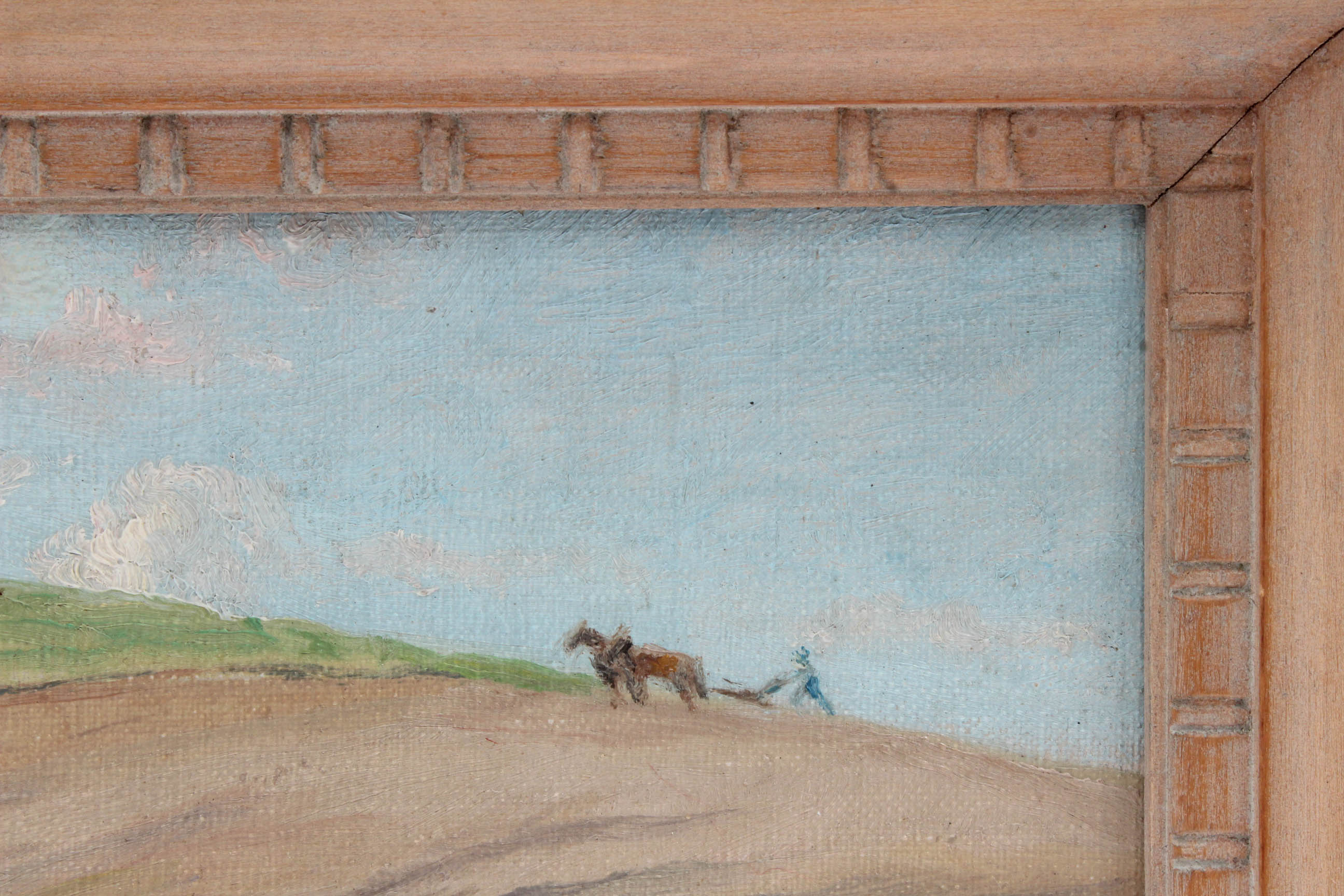 J. Winthrop Andrews "Spring Turning" Oil Painting