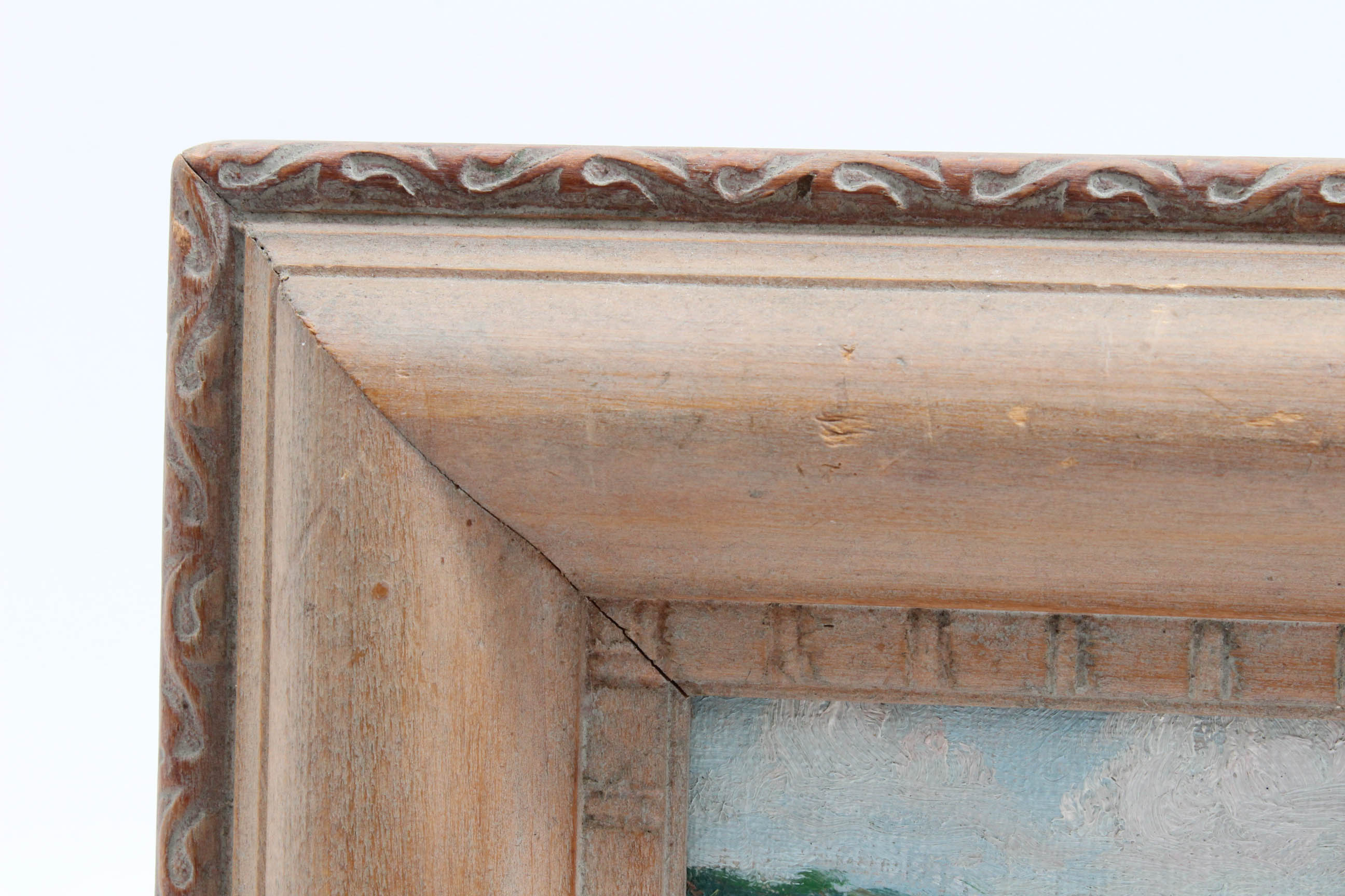 J. Winthrop Andrews "Spring Turning" Oil Painting