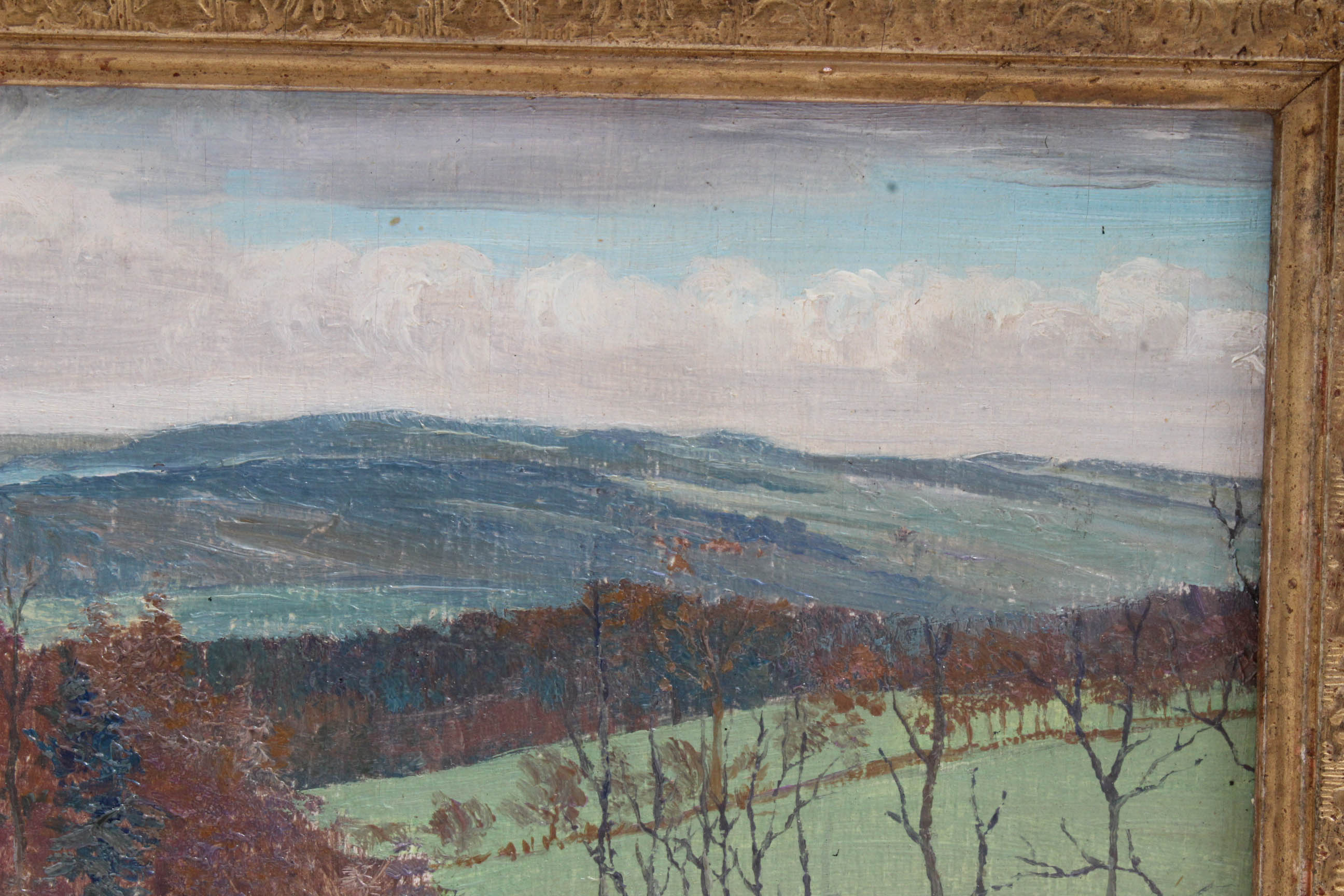 Arthur Bowmar Porter Plein Air Landscape in Oil