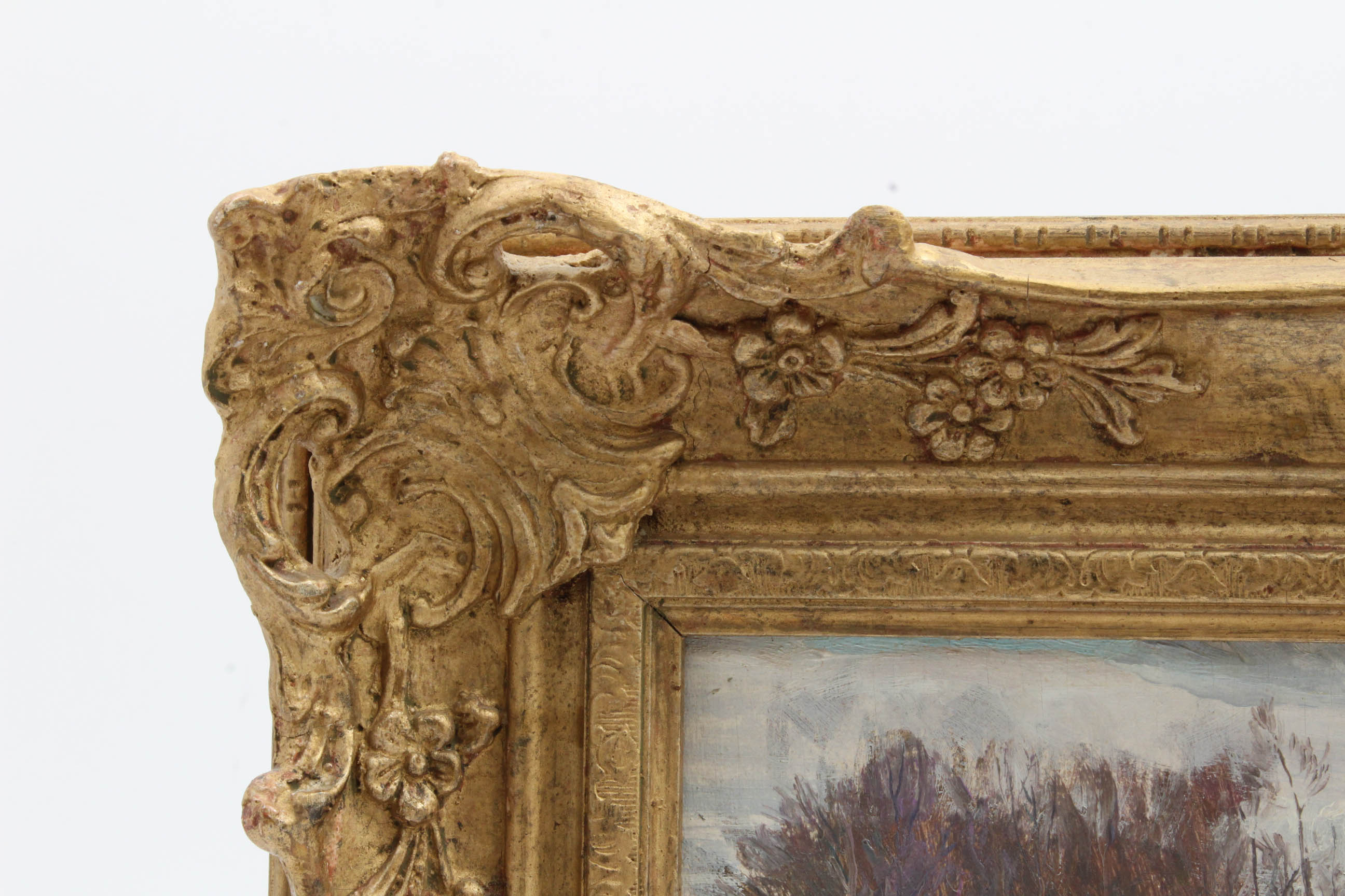 Arthur Bowmar Porter Plein Air Landscape in Oil