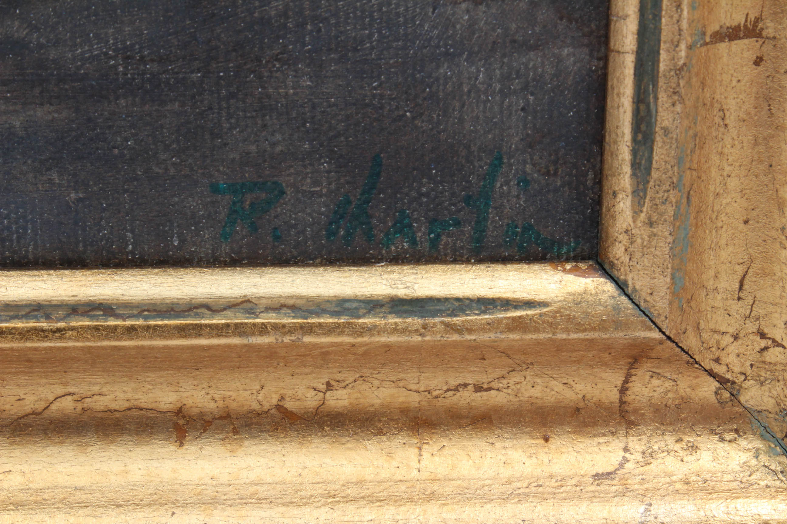 Robert Joseph Martin Impressionist Oil Landscape