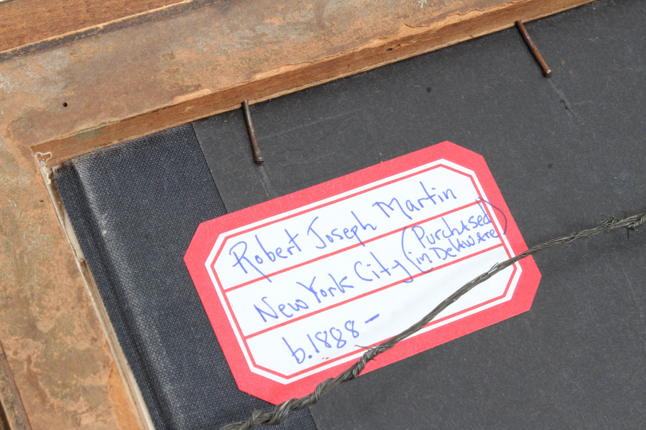 Robert Joseph Martin Impressionist Oil Landscape