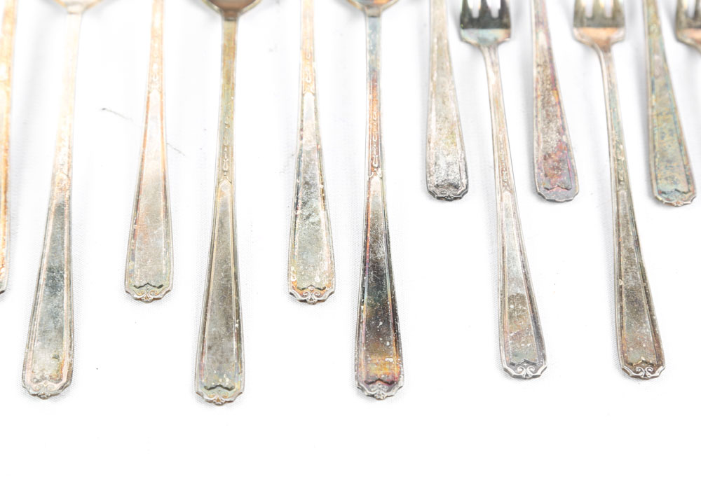 National Siver Company Vintage Plated Silver Flatware