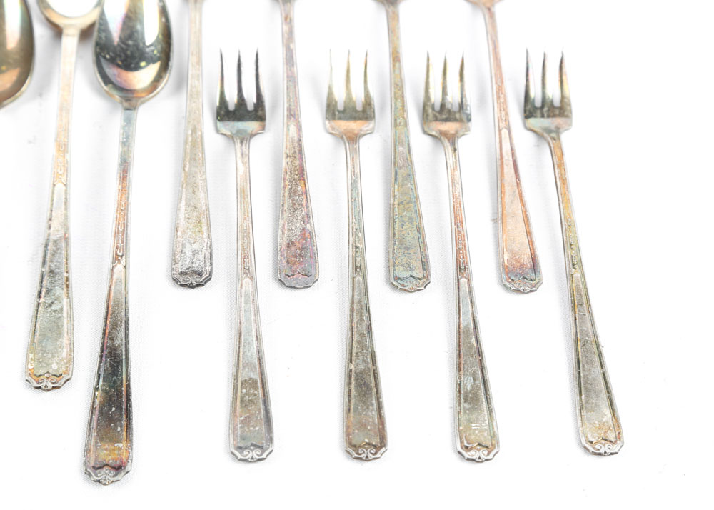 National Siver Company Vintage Plated Silver Flatware